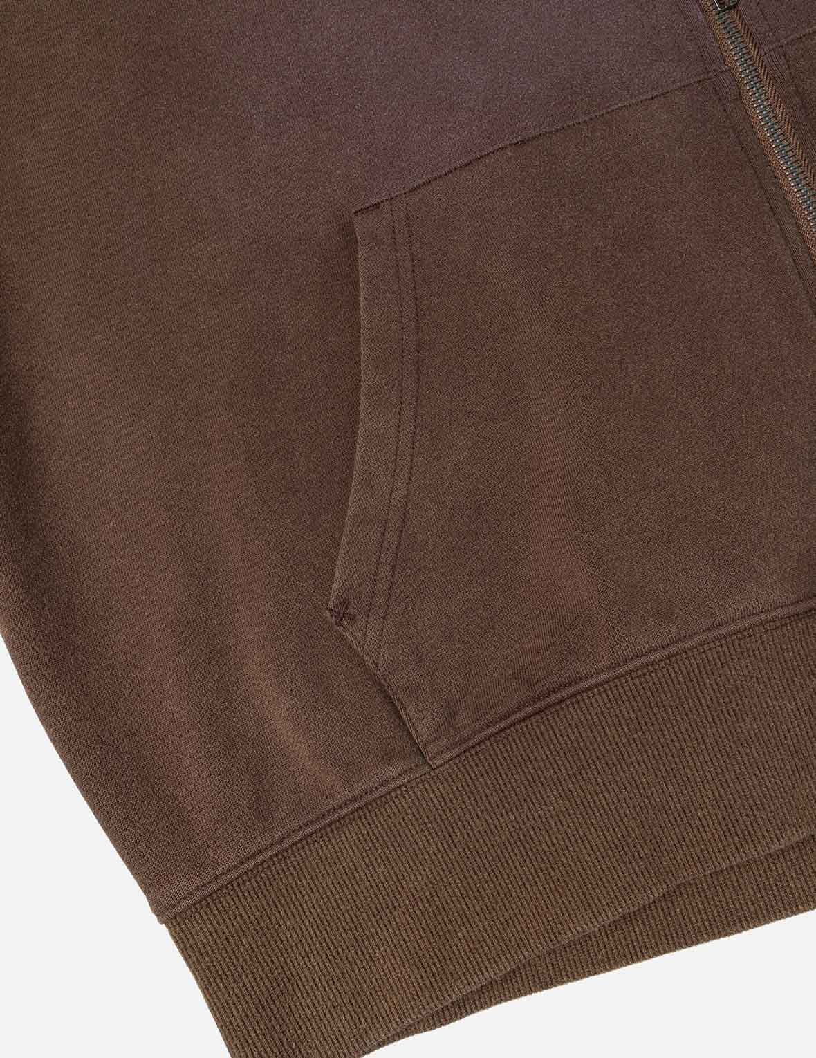 EV and Seagull Patches Embroidery Relax Fit Hoodie Jacket