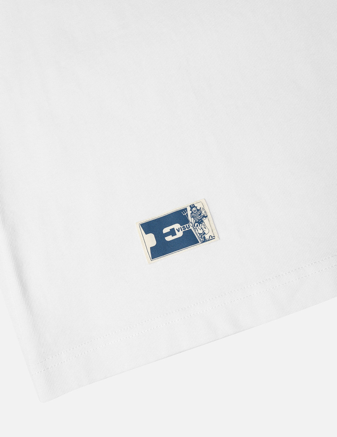 Seagull Embroidery Pocket Relax Fit Long-sleeve T-shirt