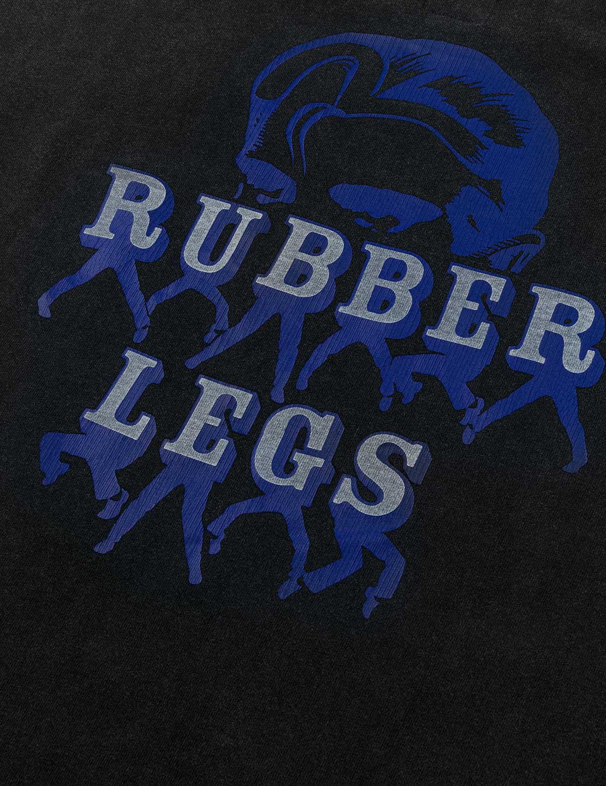 Seagull and Rubber Legs Print Relax Fit Long-sleeve T-shirt