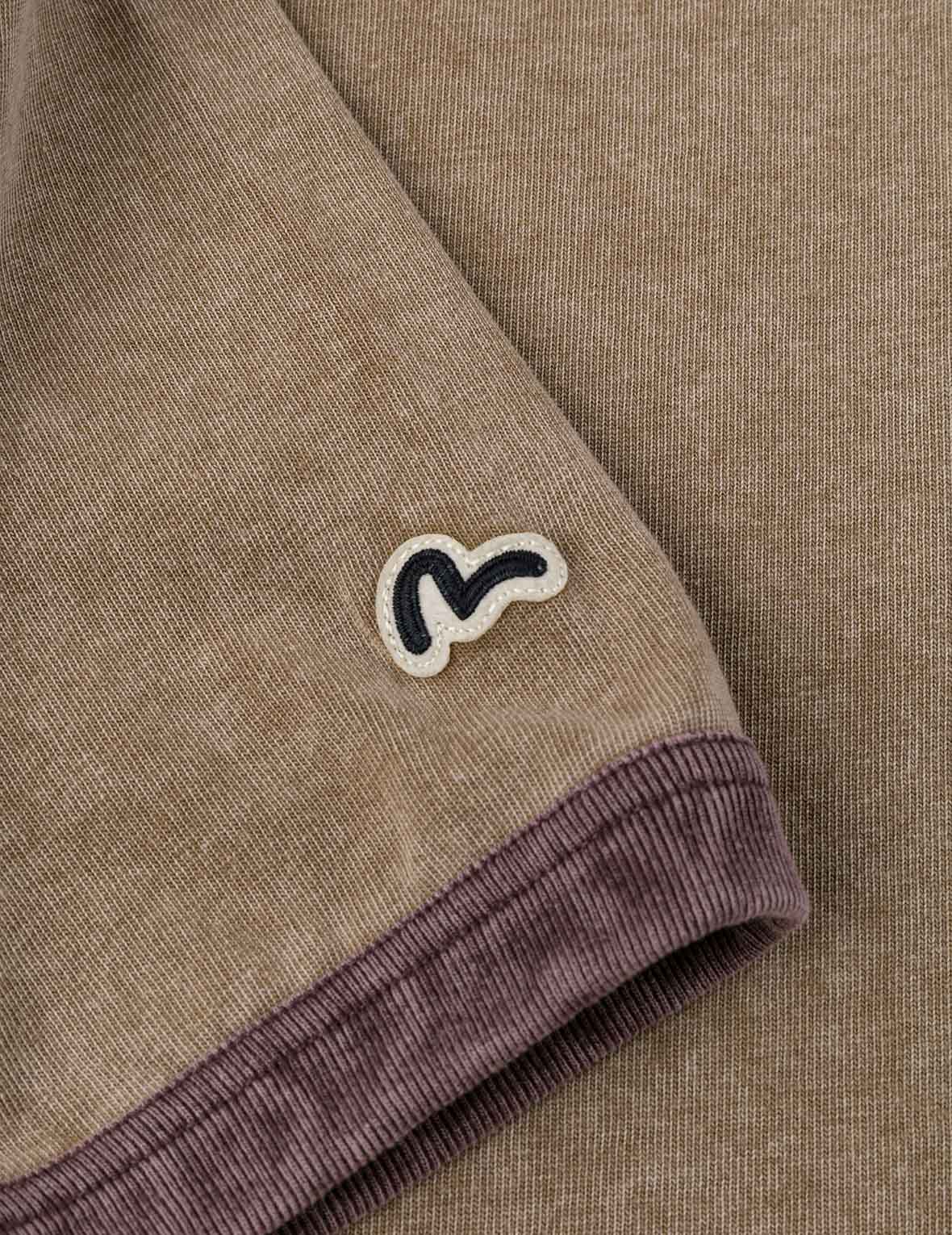 EVISU Workwear Print Relax Fit Ringer T-shirt