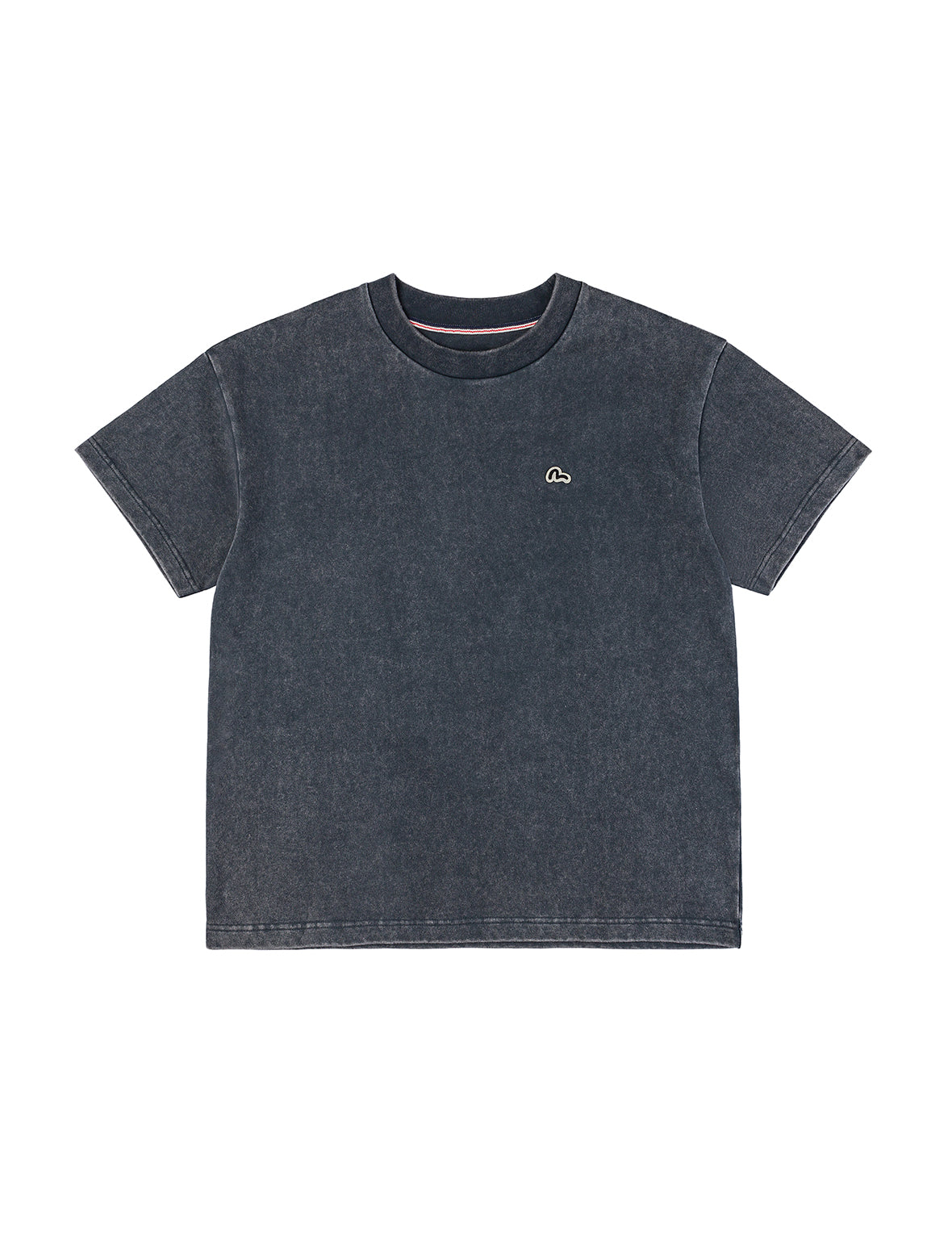 Logo and Seagull Embroidery Relax Fit T-shirt