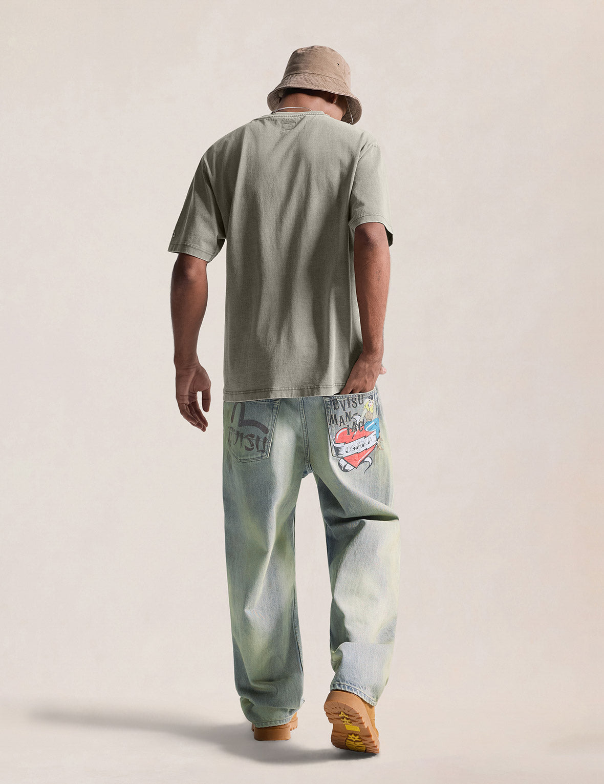 EVISU Love Peace和平T恤