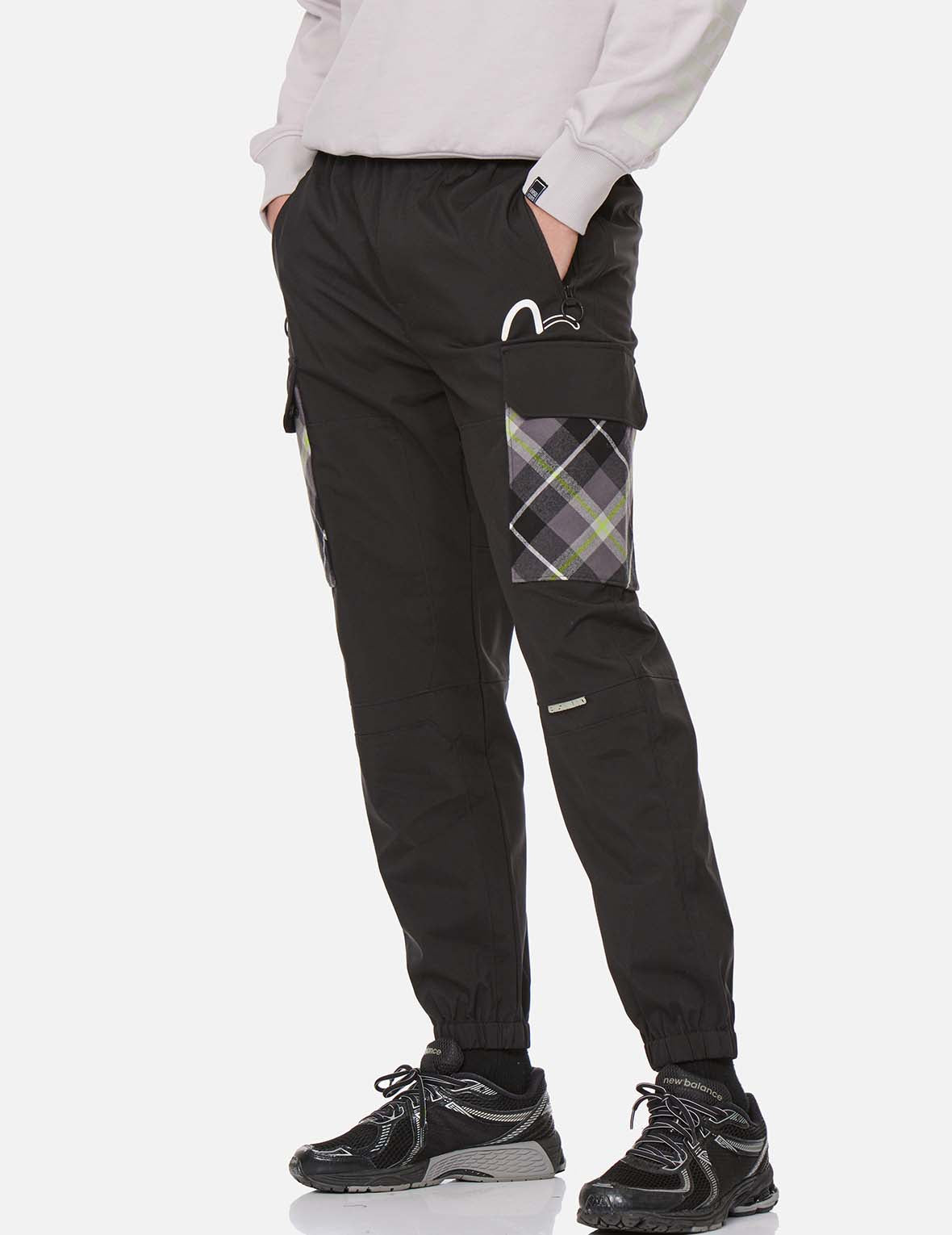 Plaid Pocket Sport Joggers