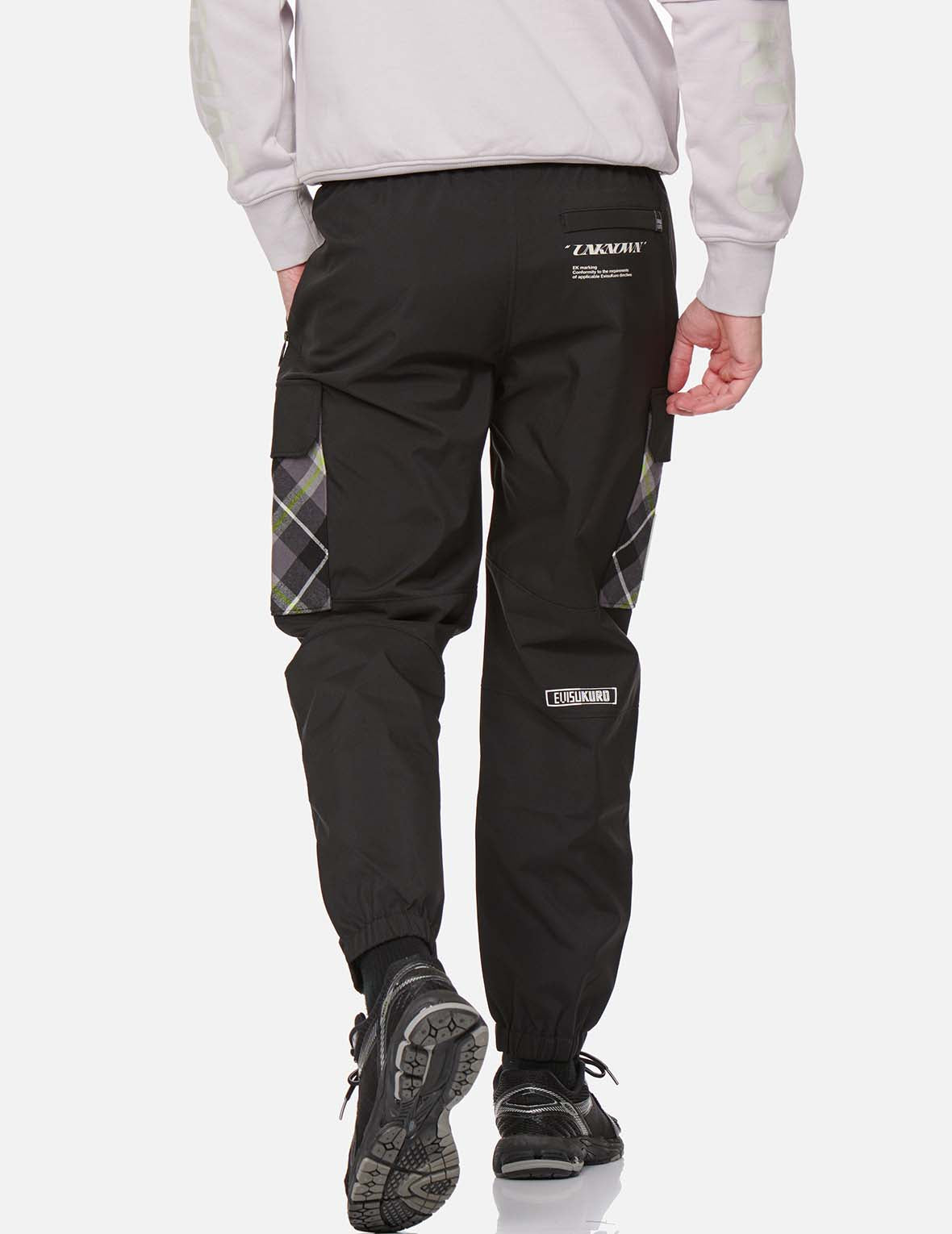 Plaid Pocket Sport Joggers
