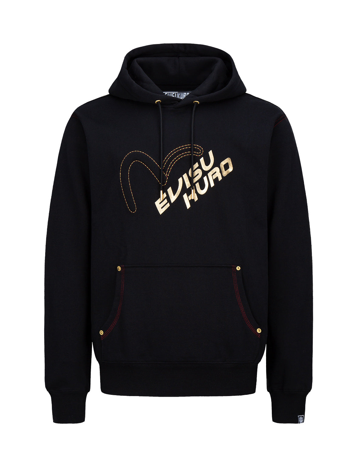 Seagull and Logo Hooded Sweatshirt