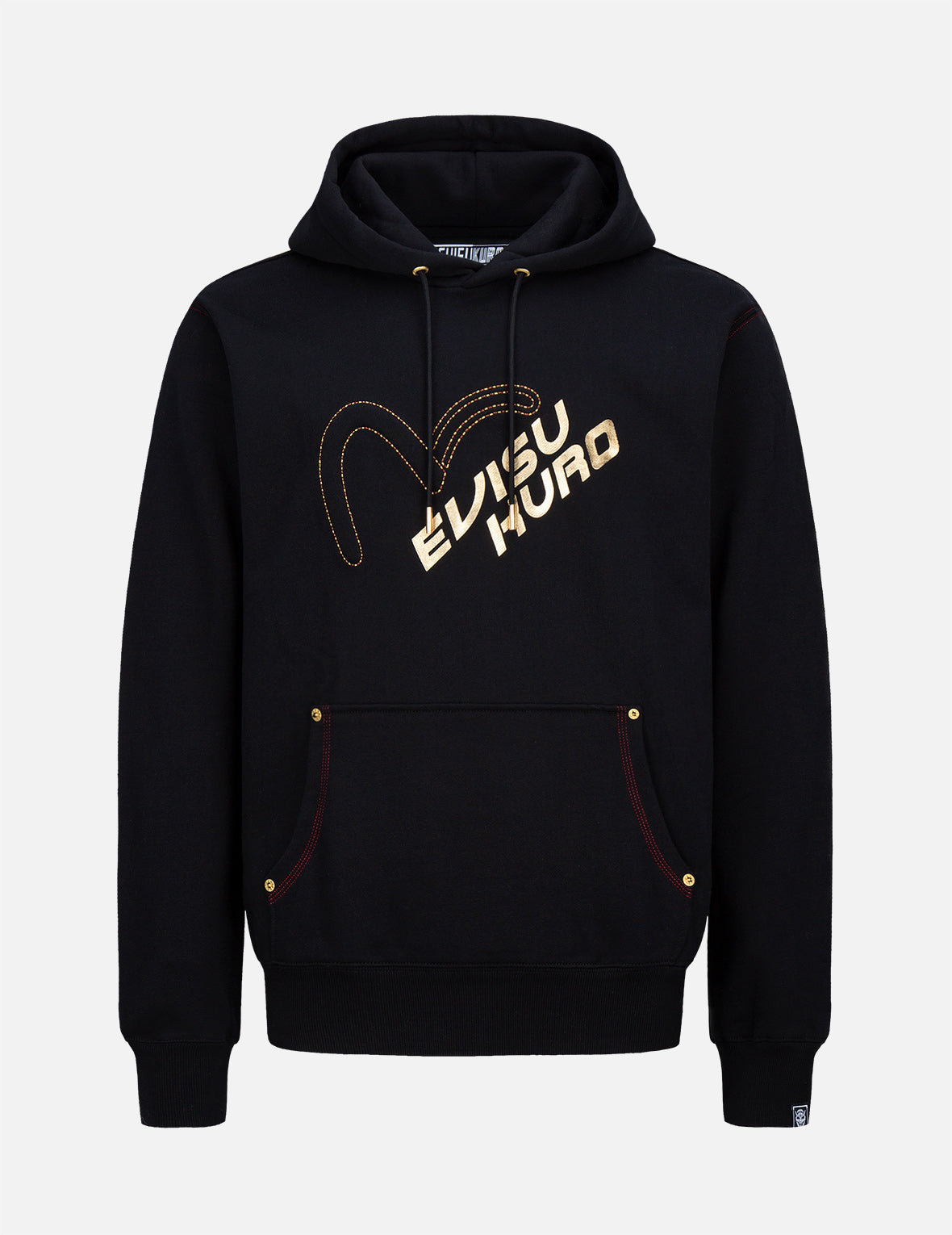 Seagull and Logo Hooded Sweatshirt