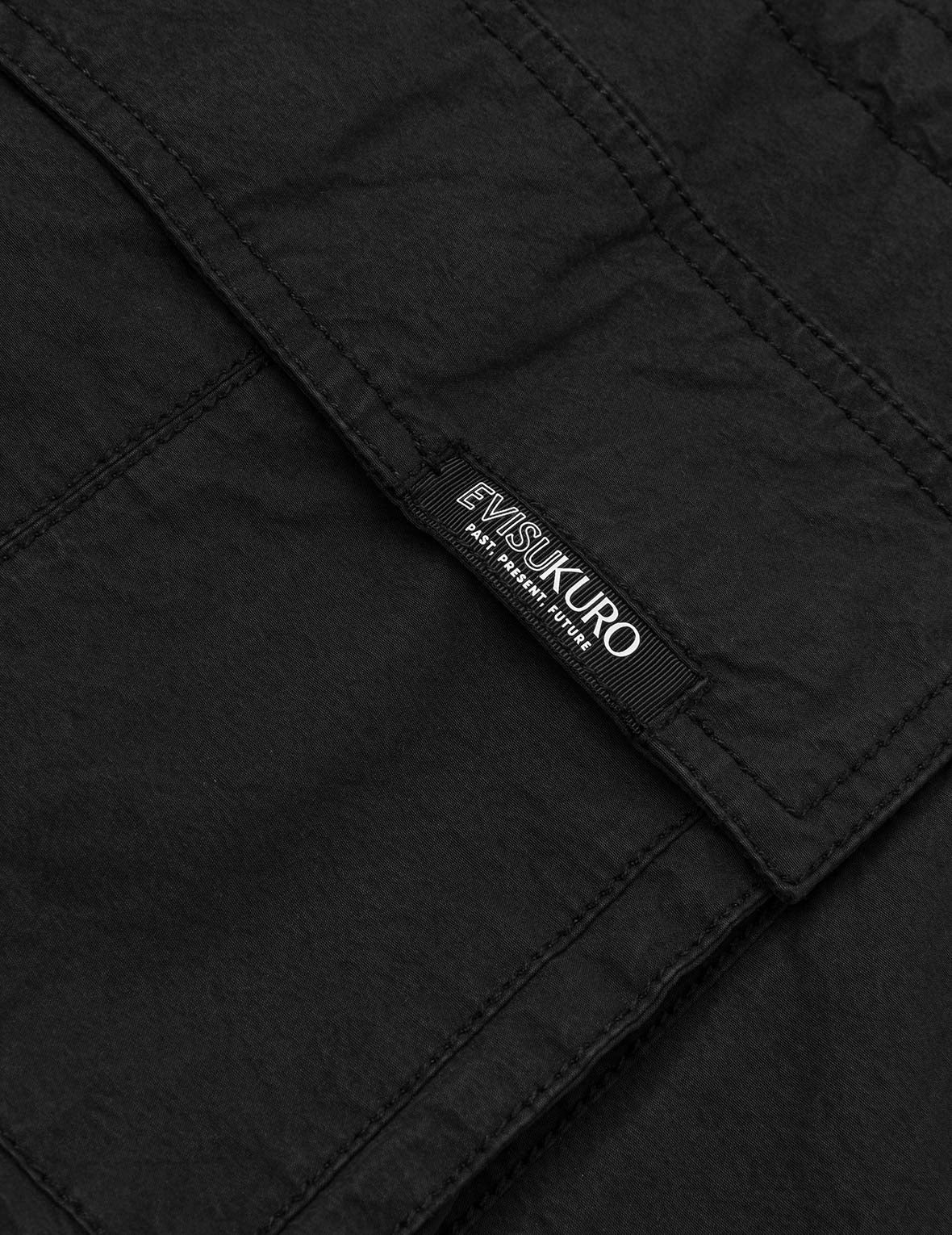 EVISUKURO Embroidery and Bio-washed Relax Fit Jacket