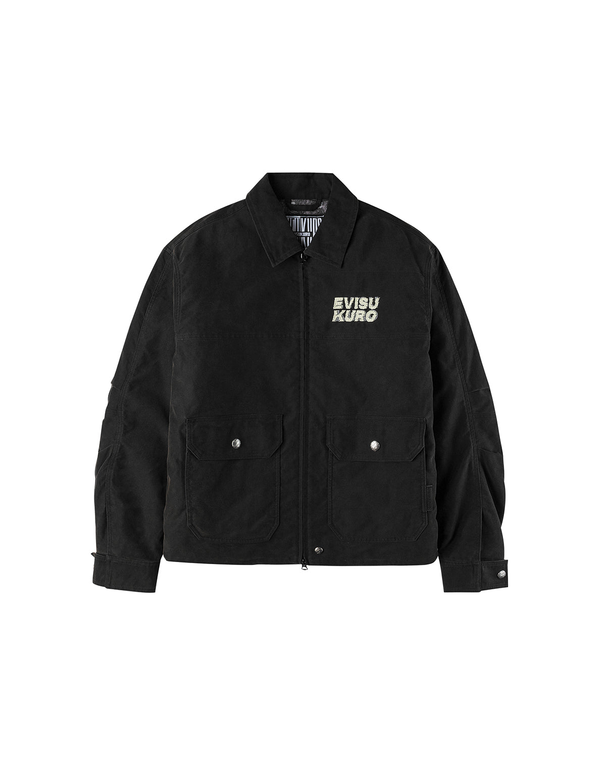 Logo Embroidery Relax Fit Padded Work Jacket