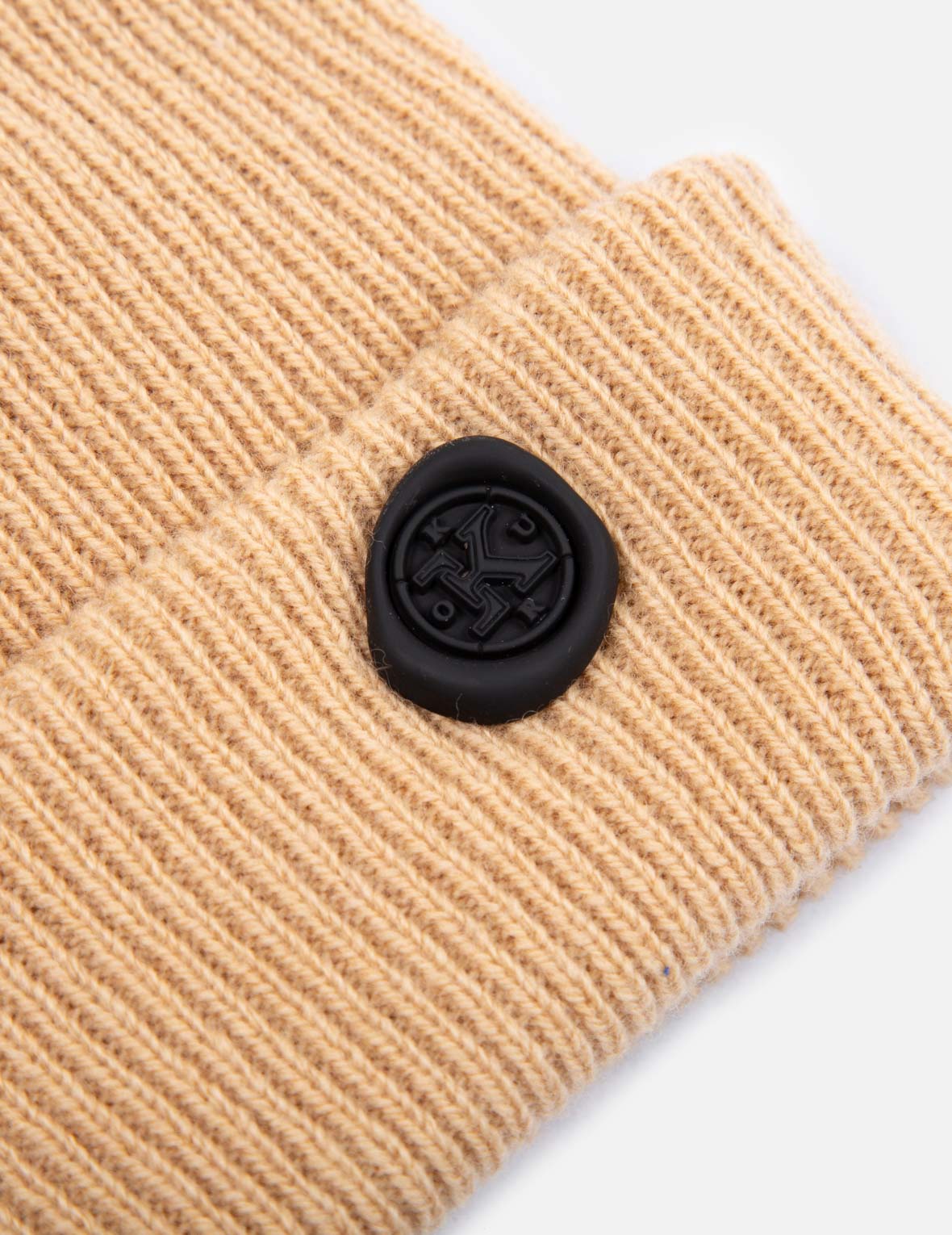 Bold K Wax Seal and Seagull Badge Beanie
