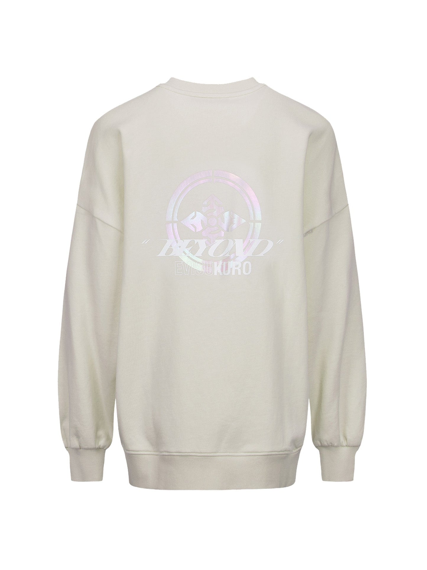 Kamon Pearl Reflective Print Sweatshirt