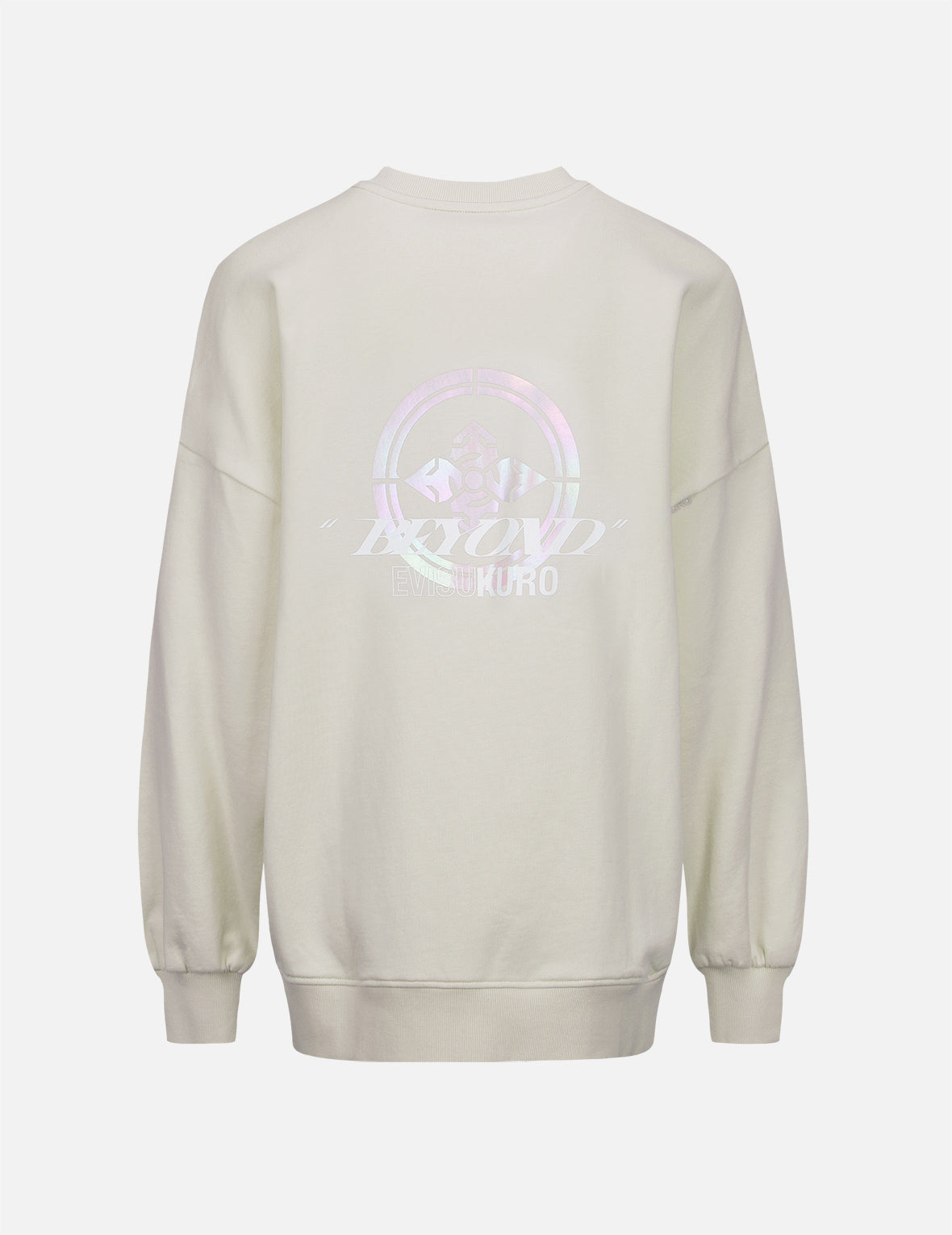 Kamon Pearl Reflective Print Sweatshirt