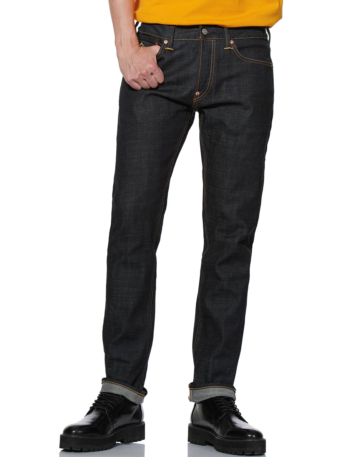 Taka Embroidered Pocket Slim Straight fit Jeans 2010