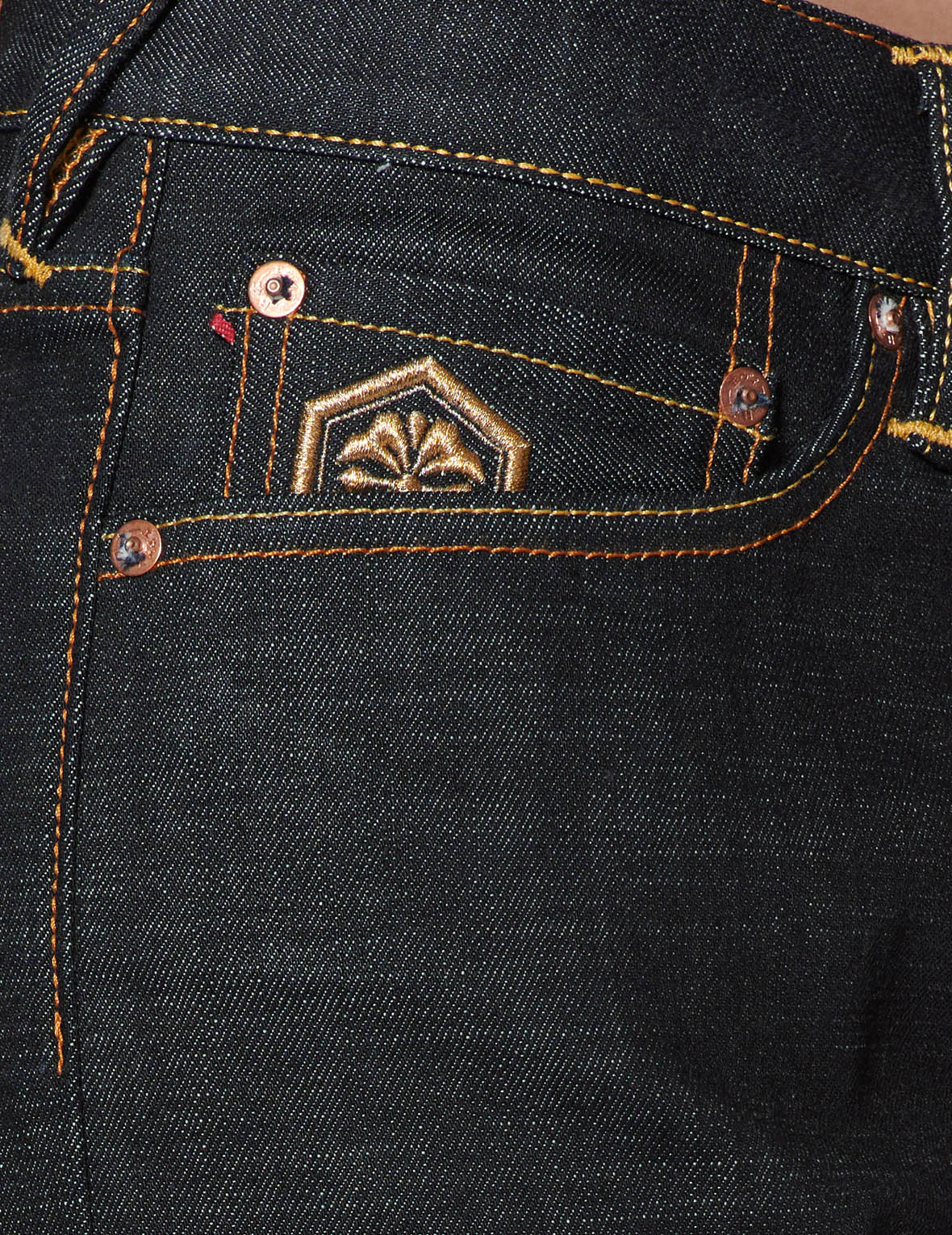 Taka Embroidered Pocket Slim Straight fit Jeans 2010