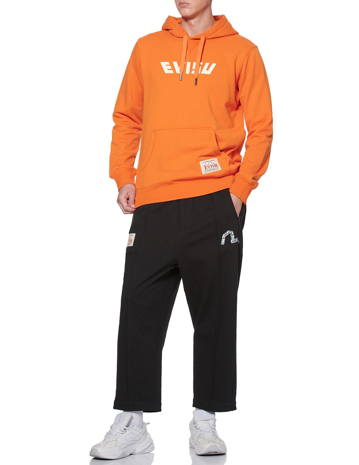 Banknote Seagull Print Sweatpants