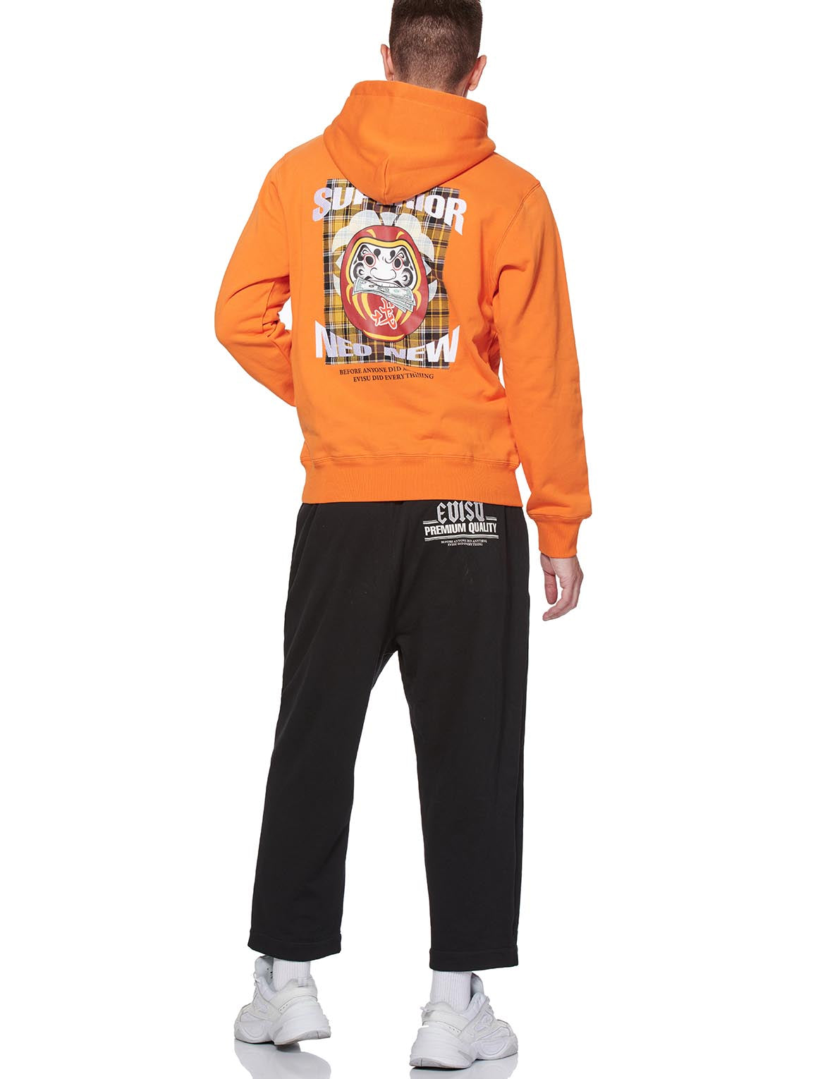 Banknote Seagull Print Sweatpants
