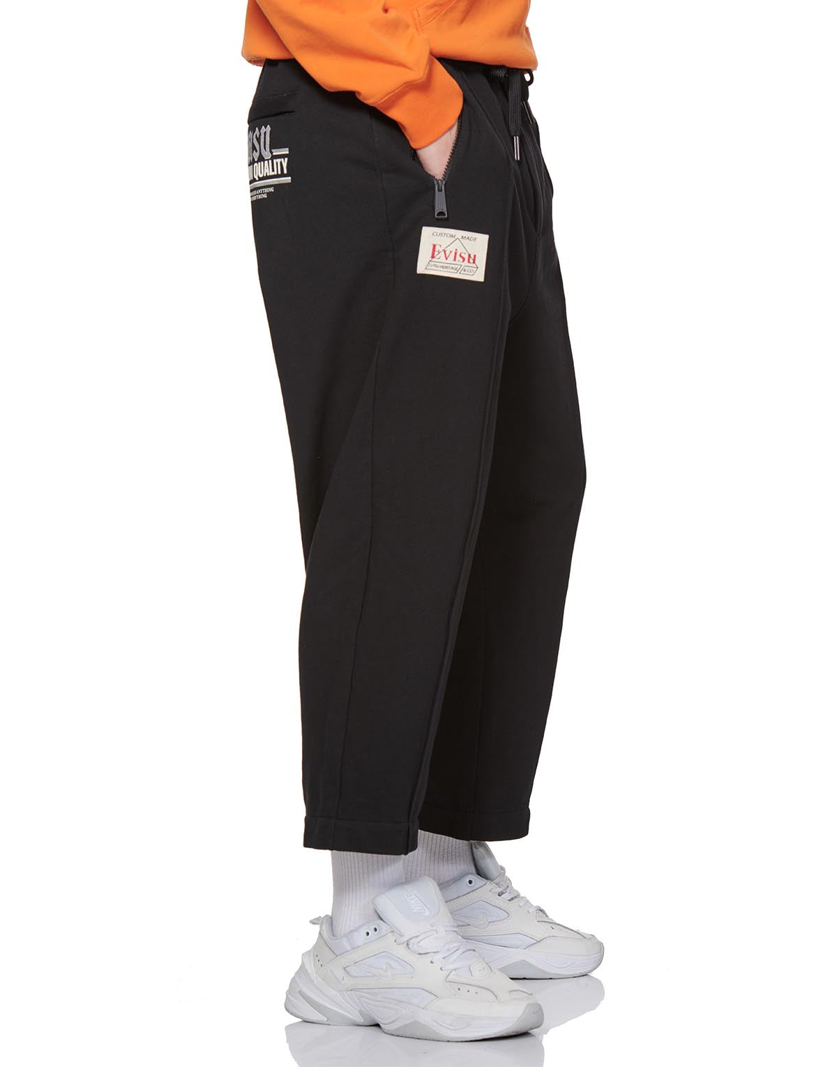 Banknote Seagull Print Sweatpants