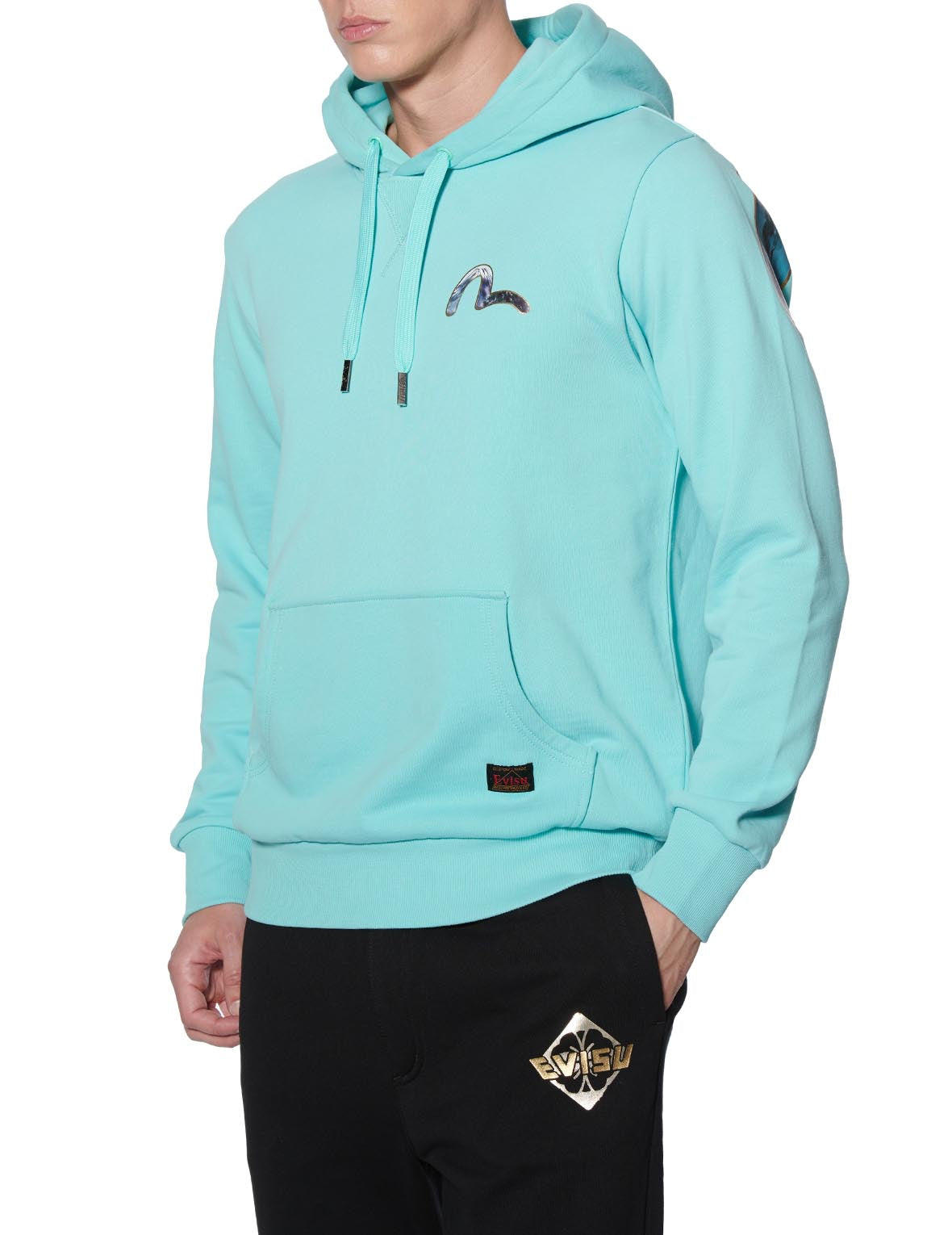 Mount Fuji-patterned Daicock Print Hoodie