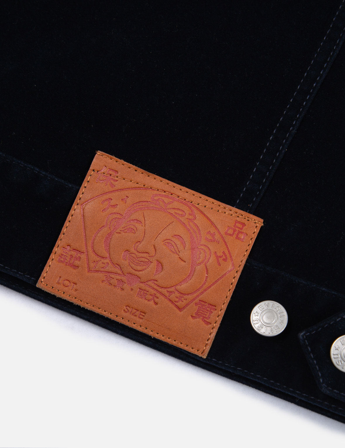 Denim Daicock Insert Velvet Jacket