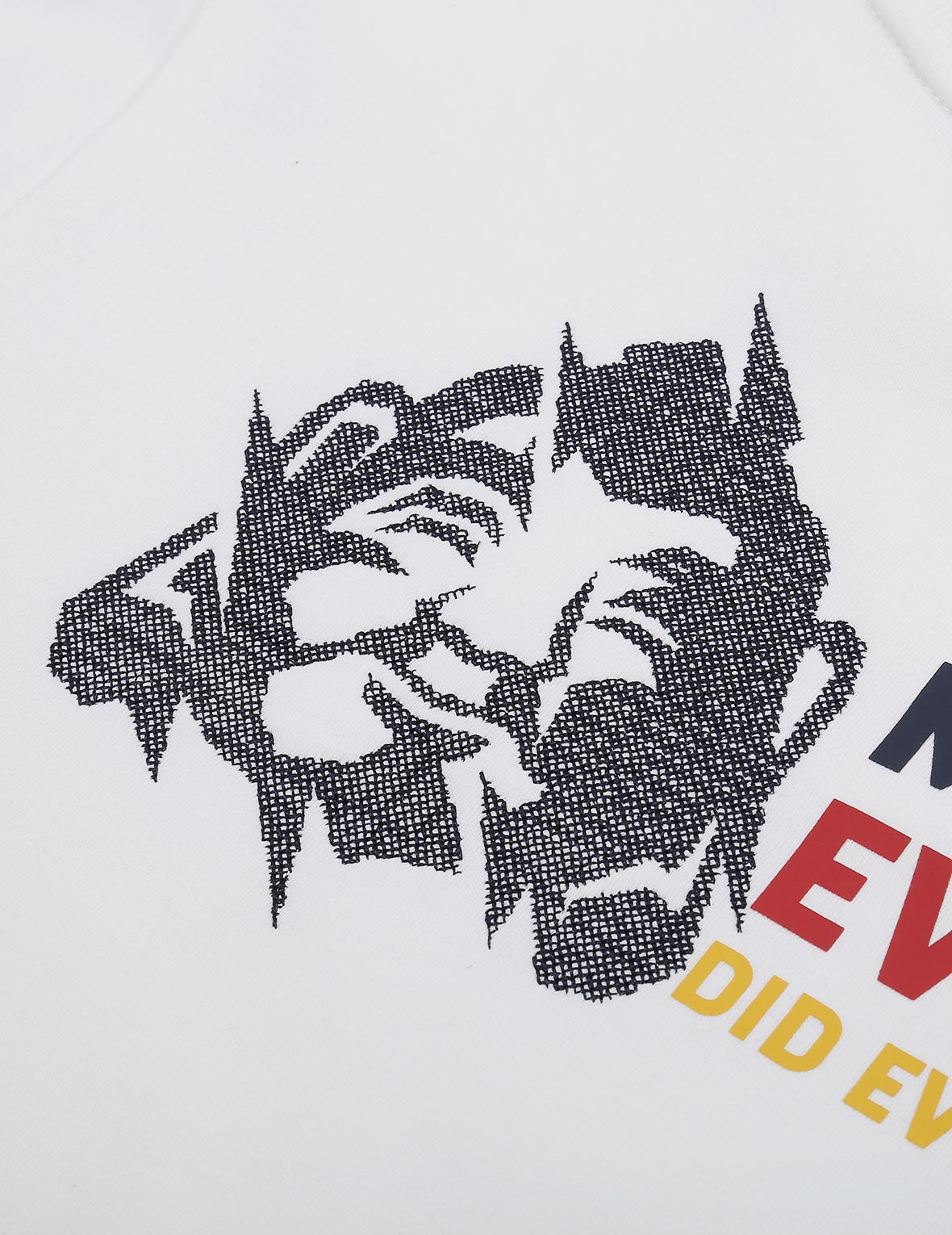 速度感佛头十字绣卫衣