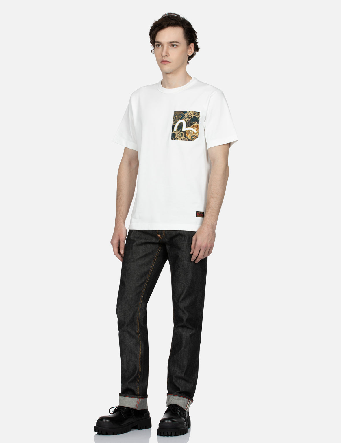 Brocade Patch Pocket Regular Fit T-shirt