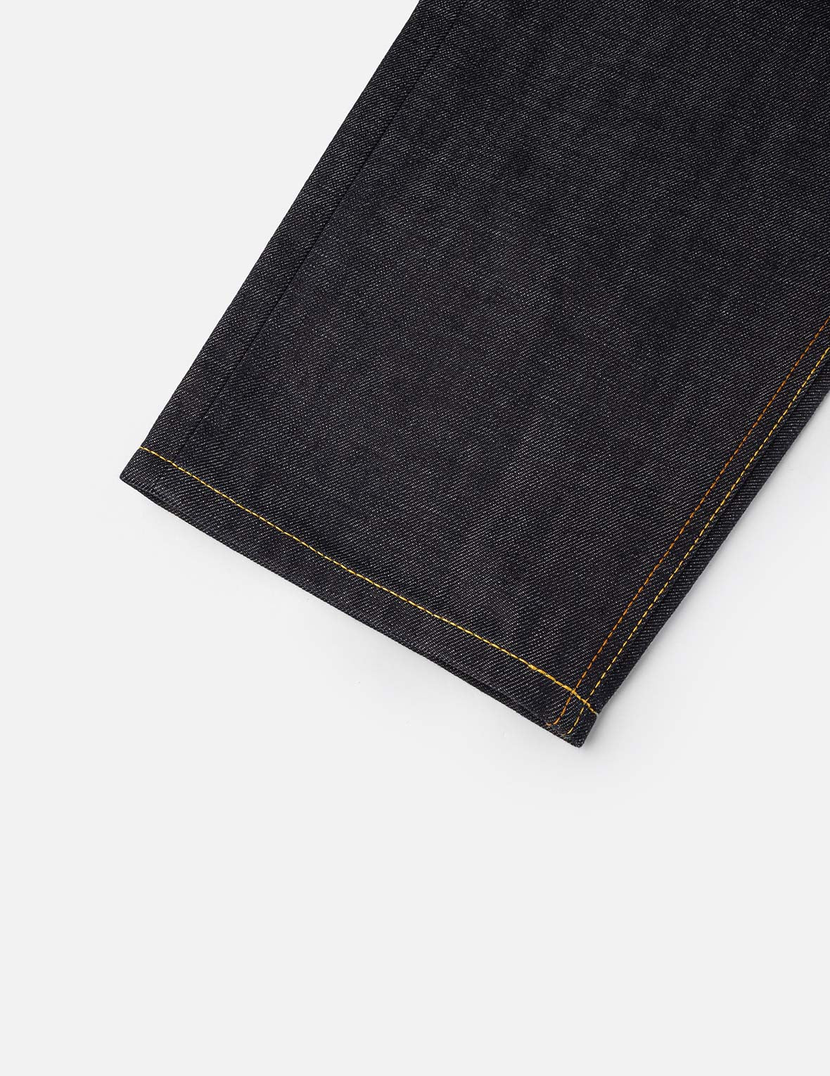 Handbrush Daicock Print with Wave Embroidery  Relax Fit Jeans