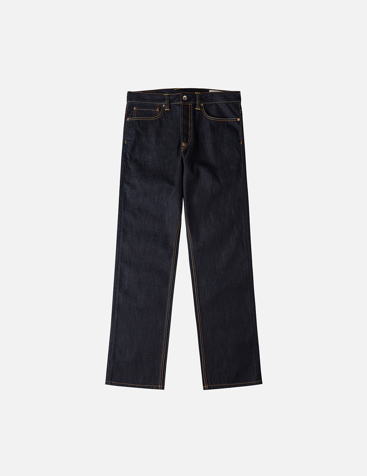 Seagull Print Pockets Regular Fit Jeans #2020