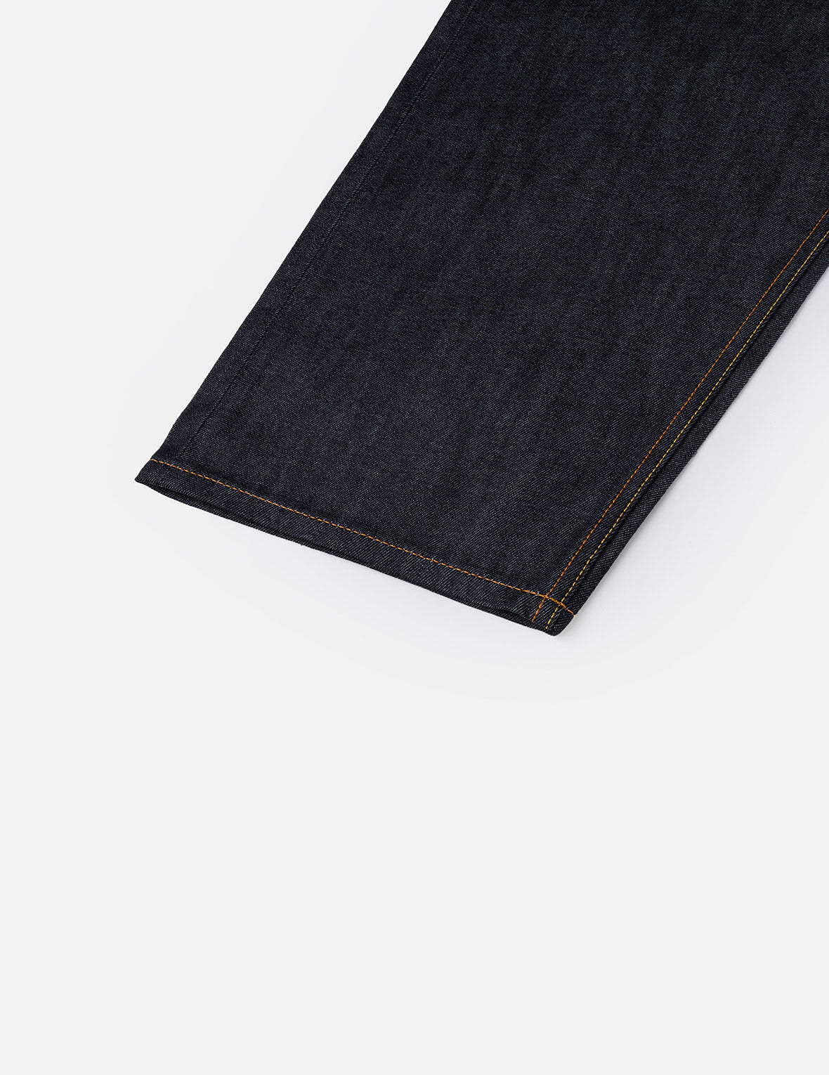 红色大M印花宽松版型牛仔裤 #2038