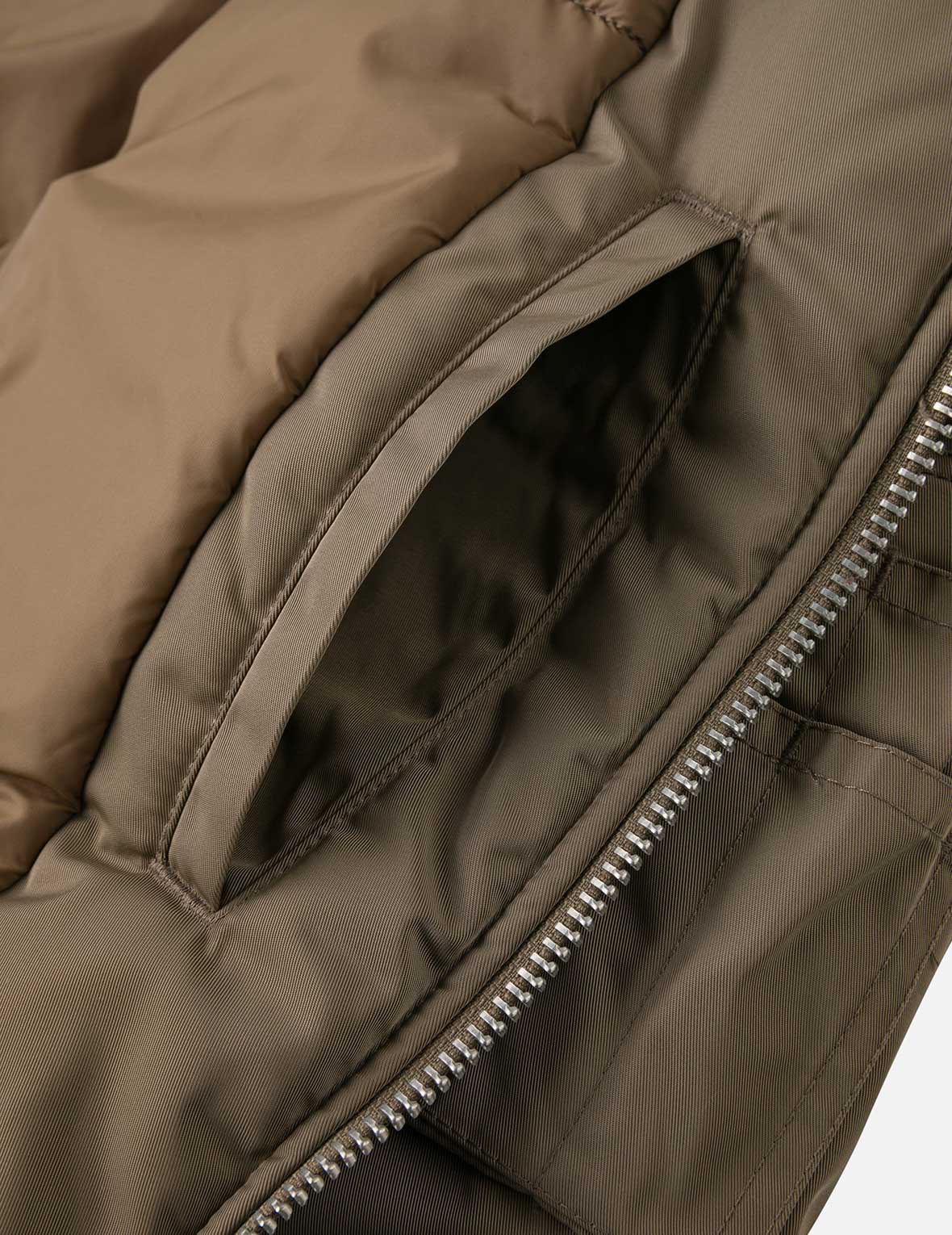 Logo and Godhead Lion Dance Embroidery Relax Fit Bomber Jacket