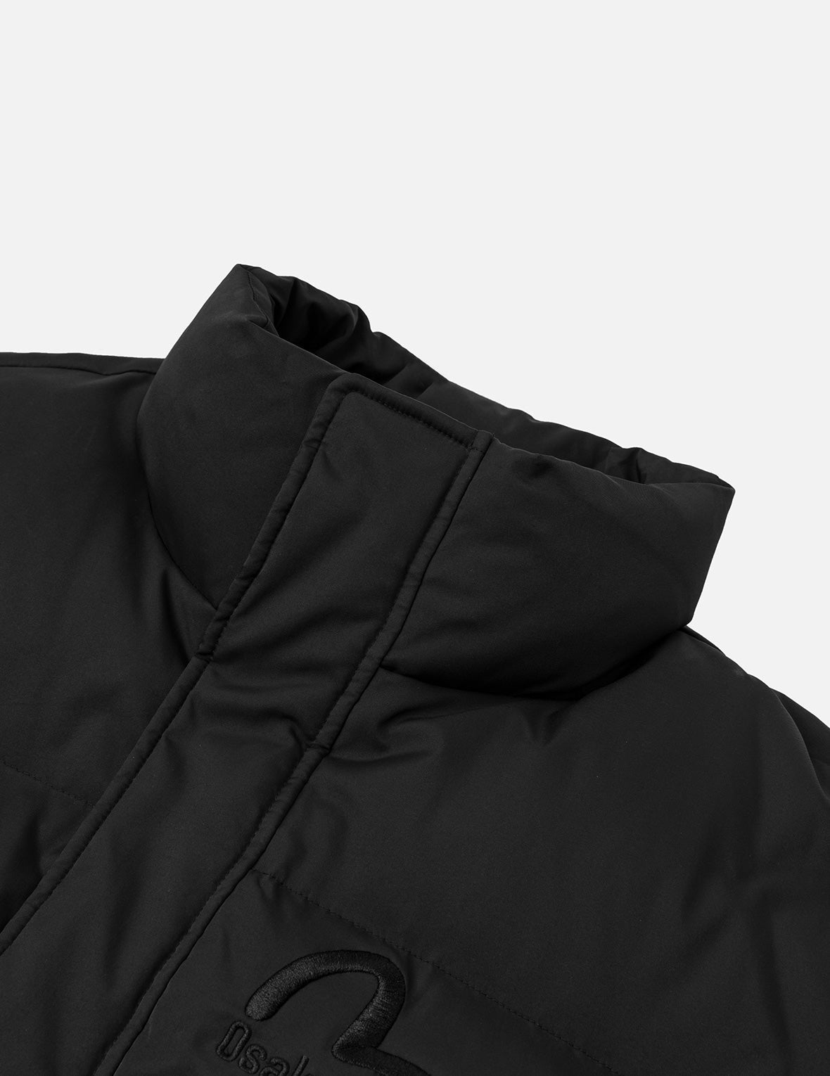 Inserted Daicock Embroidery Regular Fit Down Jacket