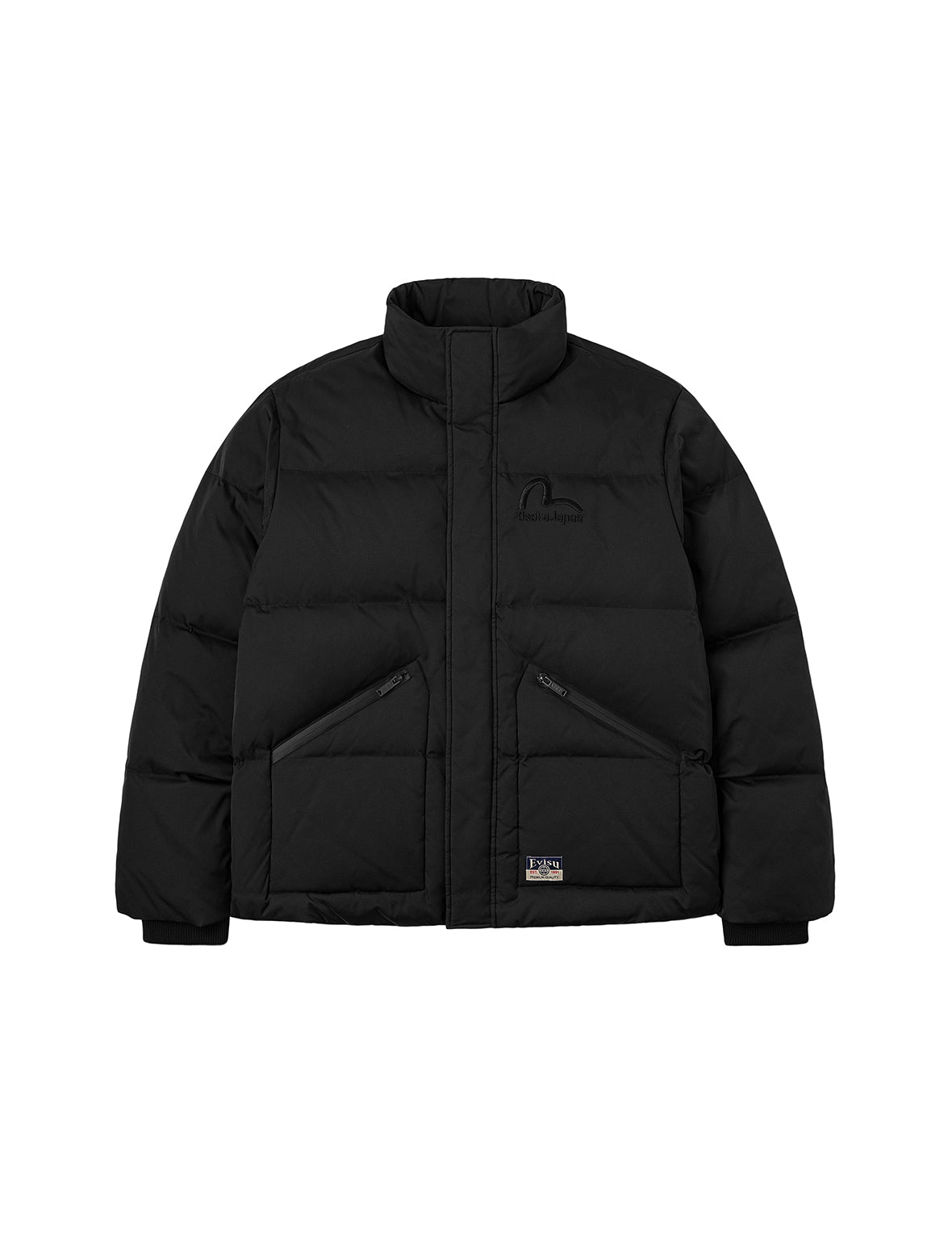 Inserted Daicock Embroidery Regular Fit Down Jacket