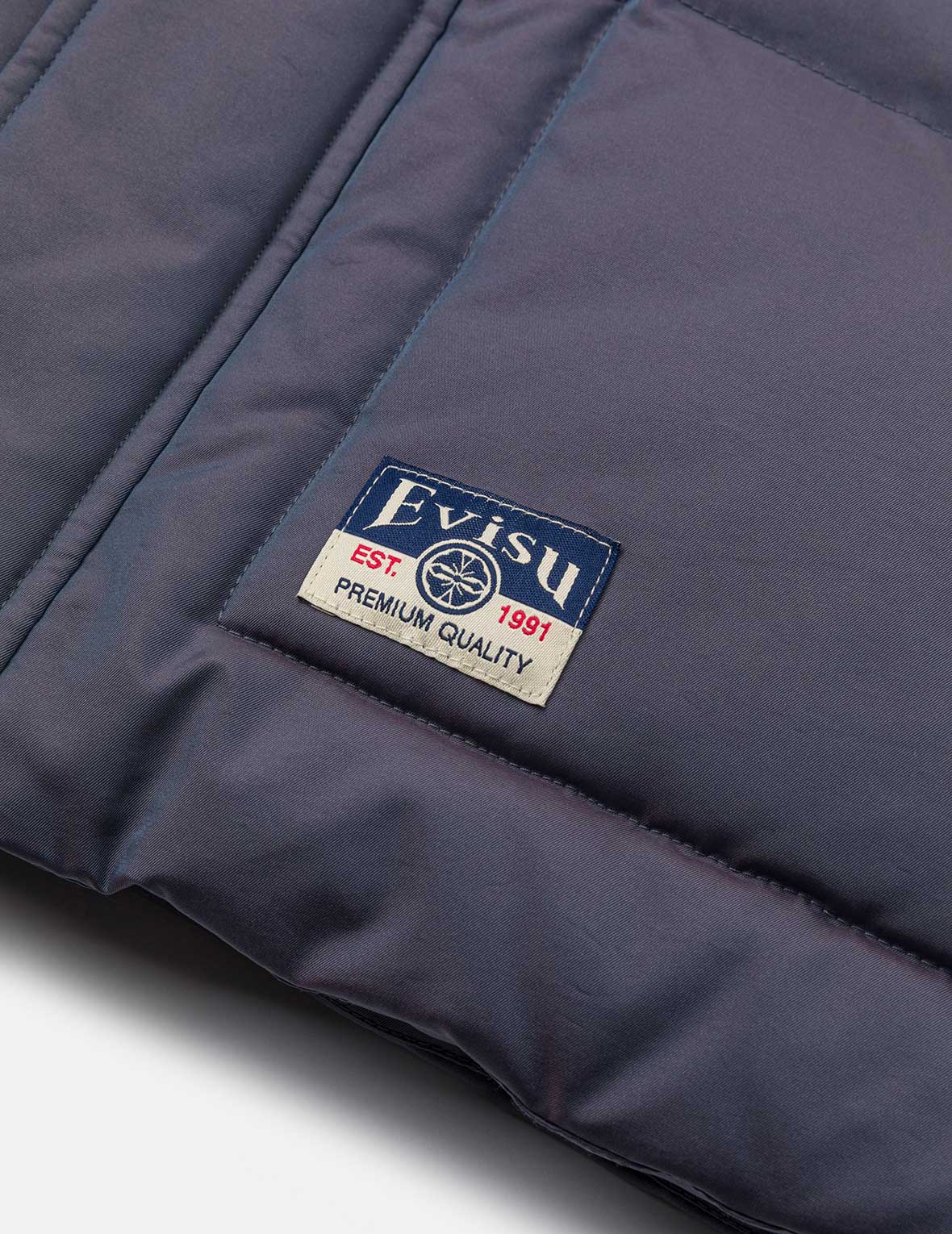 Inserted Daicock Embroidery Regular Fit Down Jacket