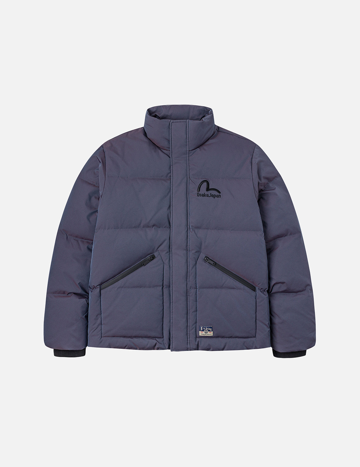 Inserted Daicock Embroidery Regular Fit Down Jacket