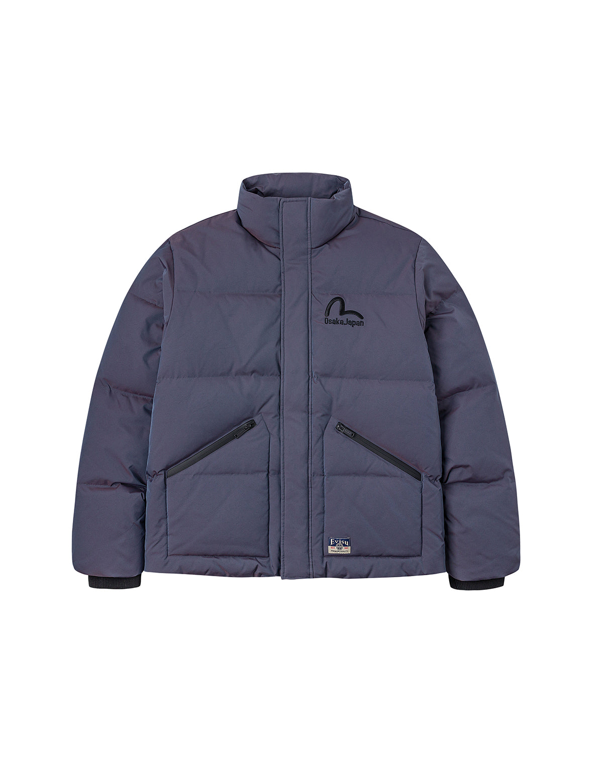 Inserted Daicock Embroidery Regular Fit Down Jacket