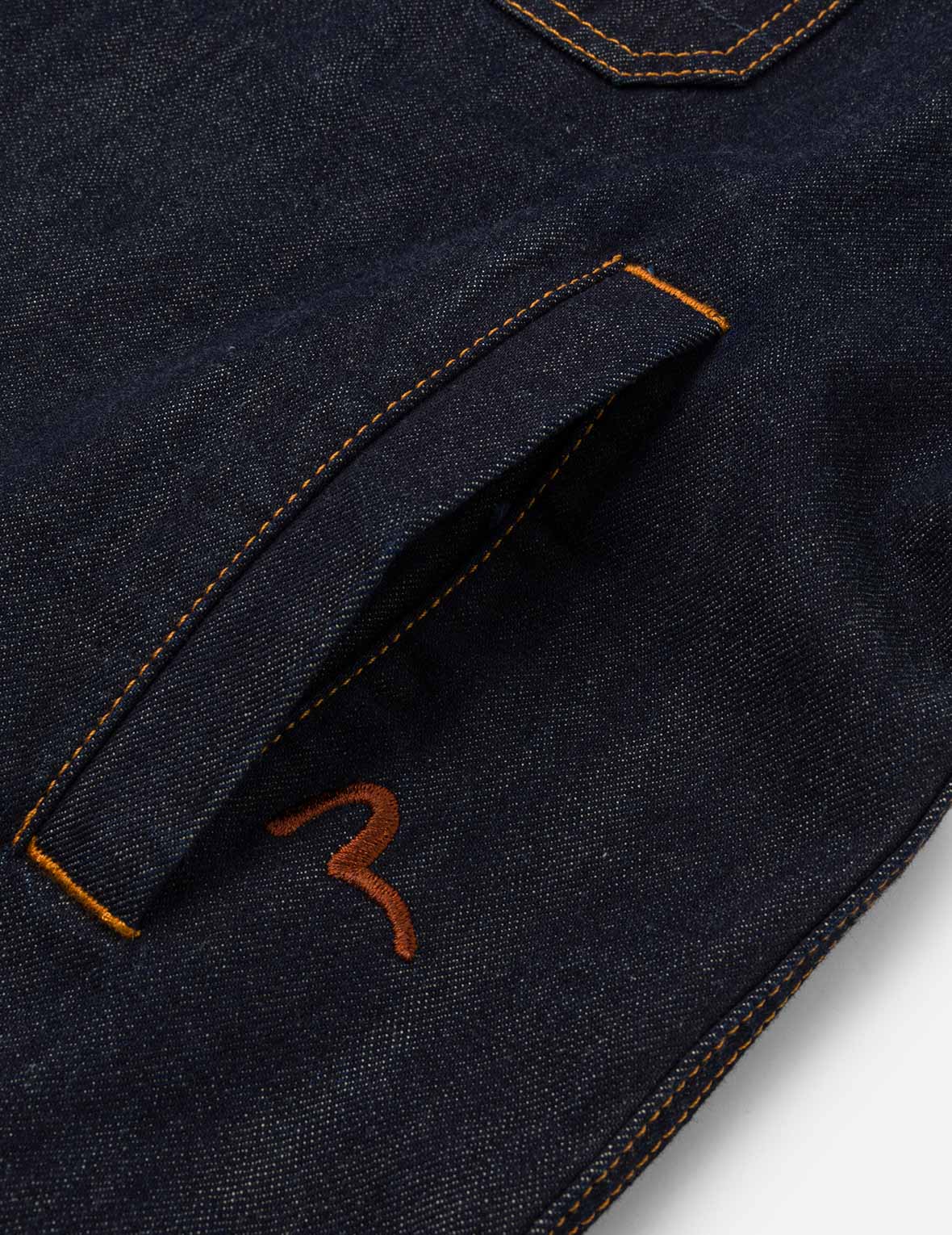 Allover Embroidery Regular Fit Denim Shirt Jacket