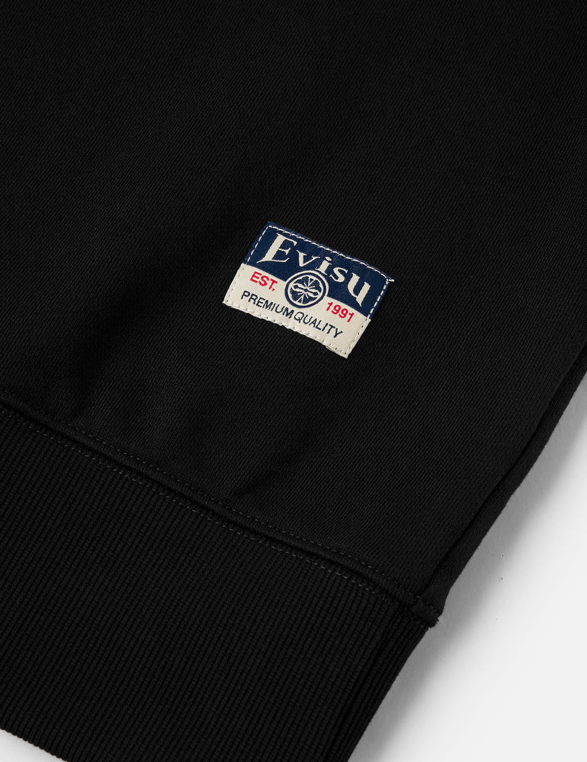 Grateful Crane Foil Print Relax Fit Sweatshirt