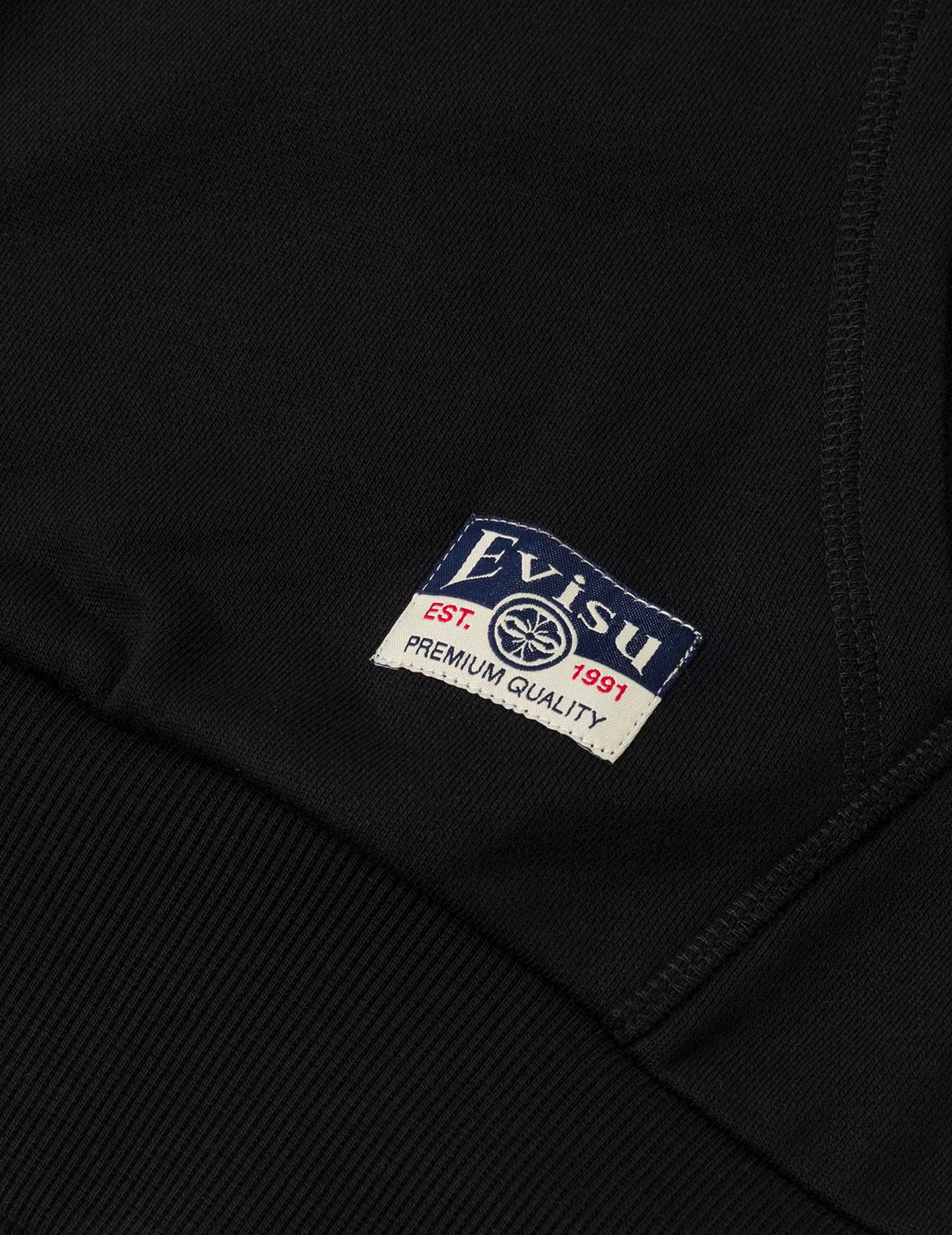Seagull Print Relax Fit Hoodie