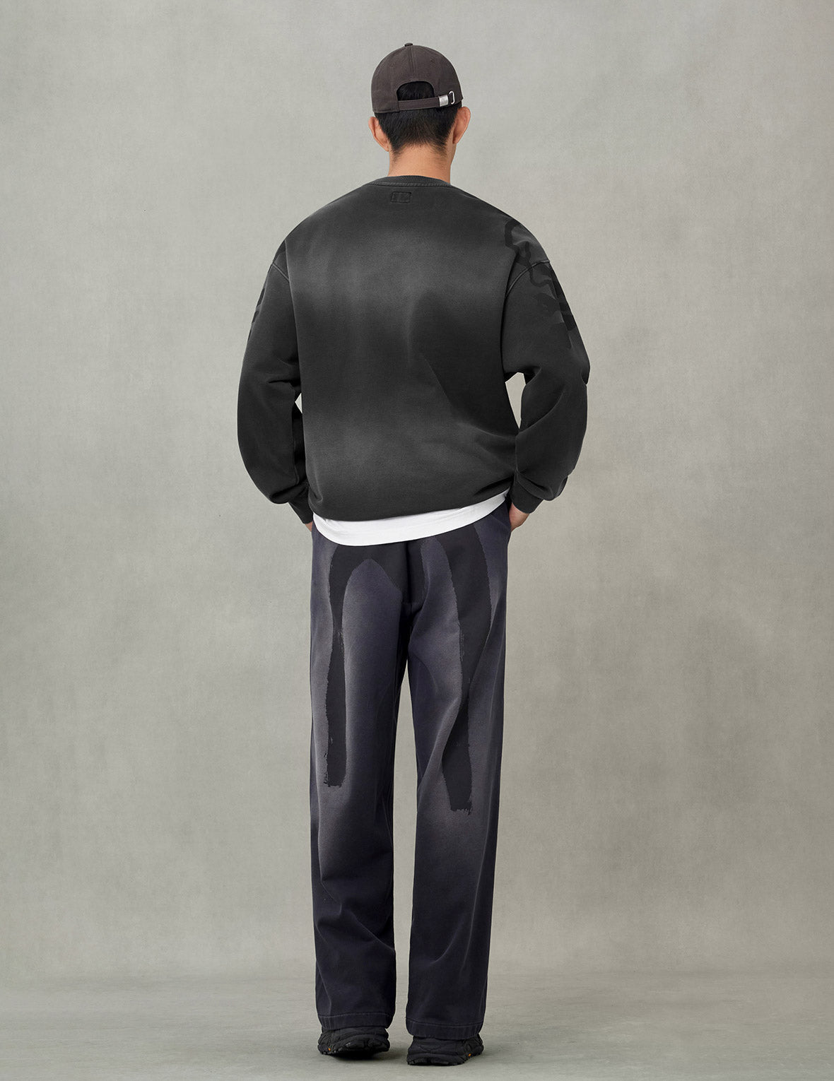 Skull and Seagull Print Fashion Fit Sweater