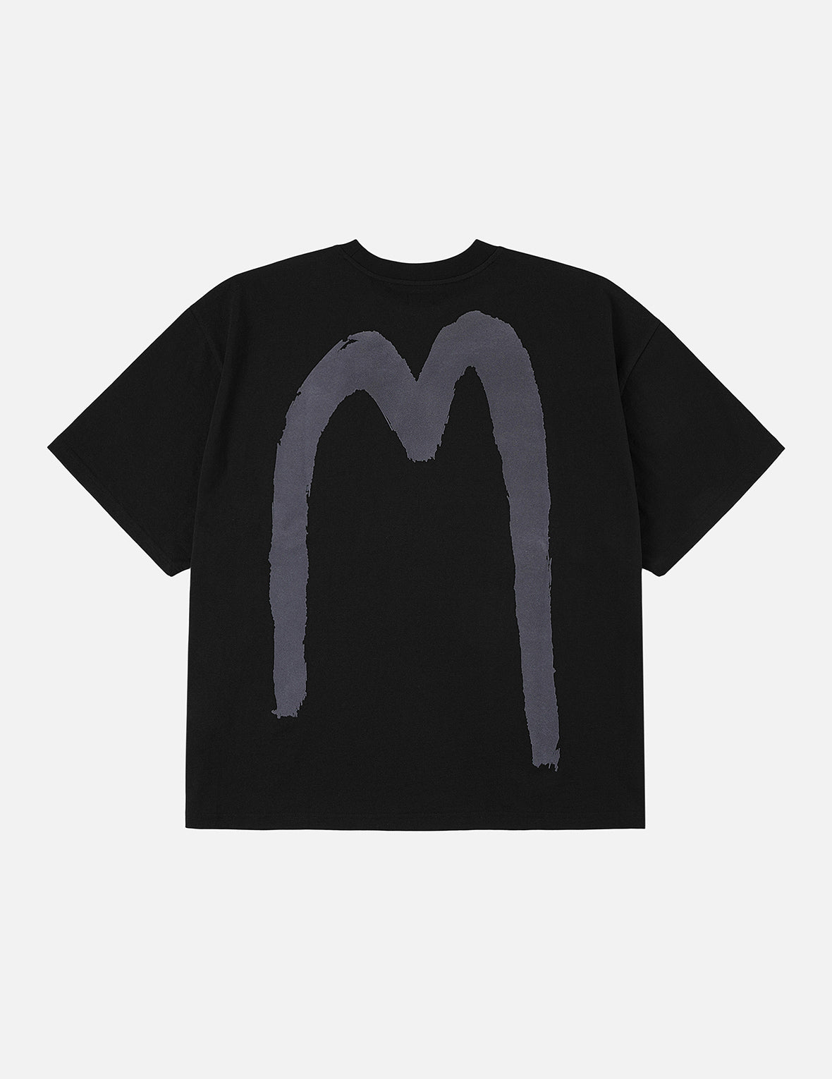 Handbrush Daicock Print Loose Fit T-Shirt