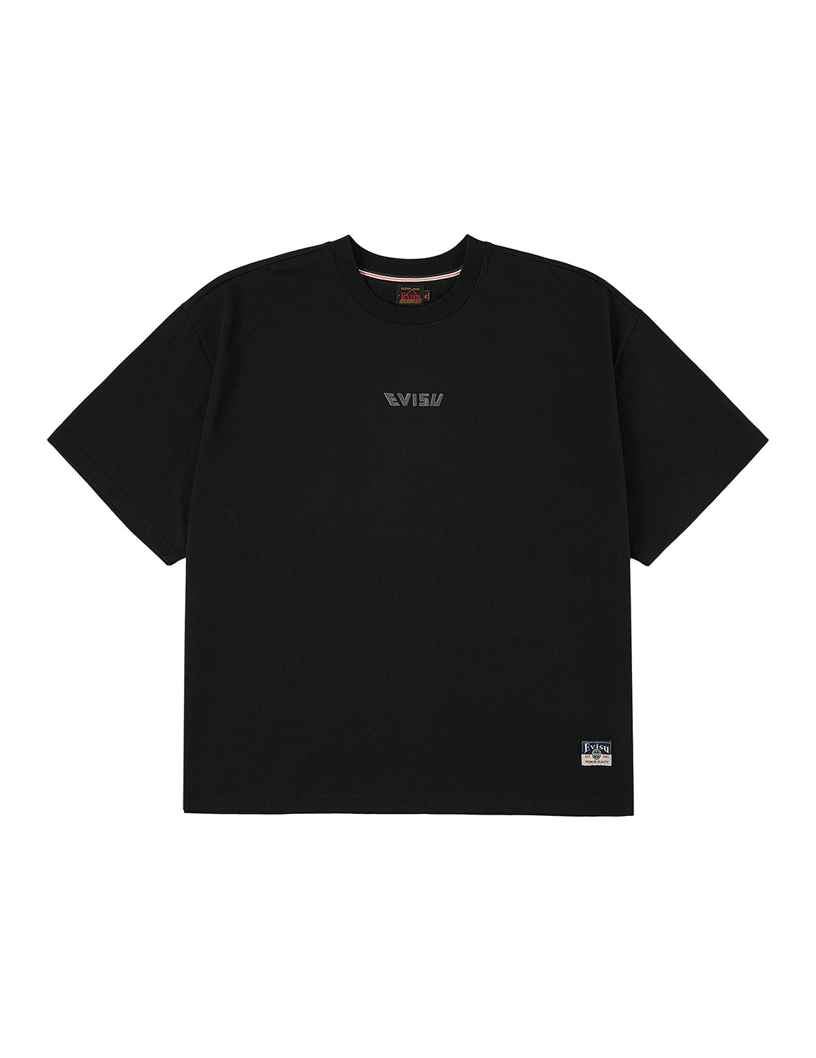 Handbrush Daicock Print Loose Fit T-Shirt