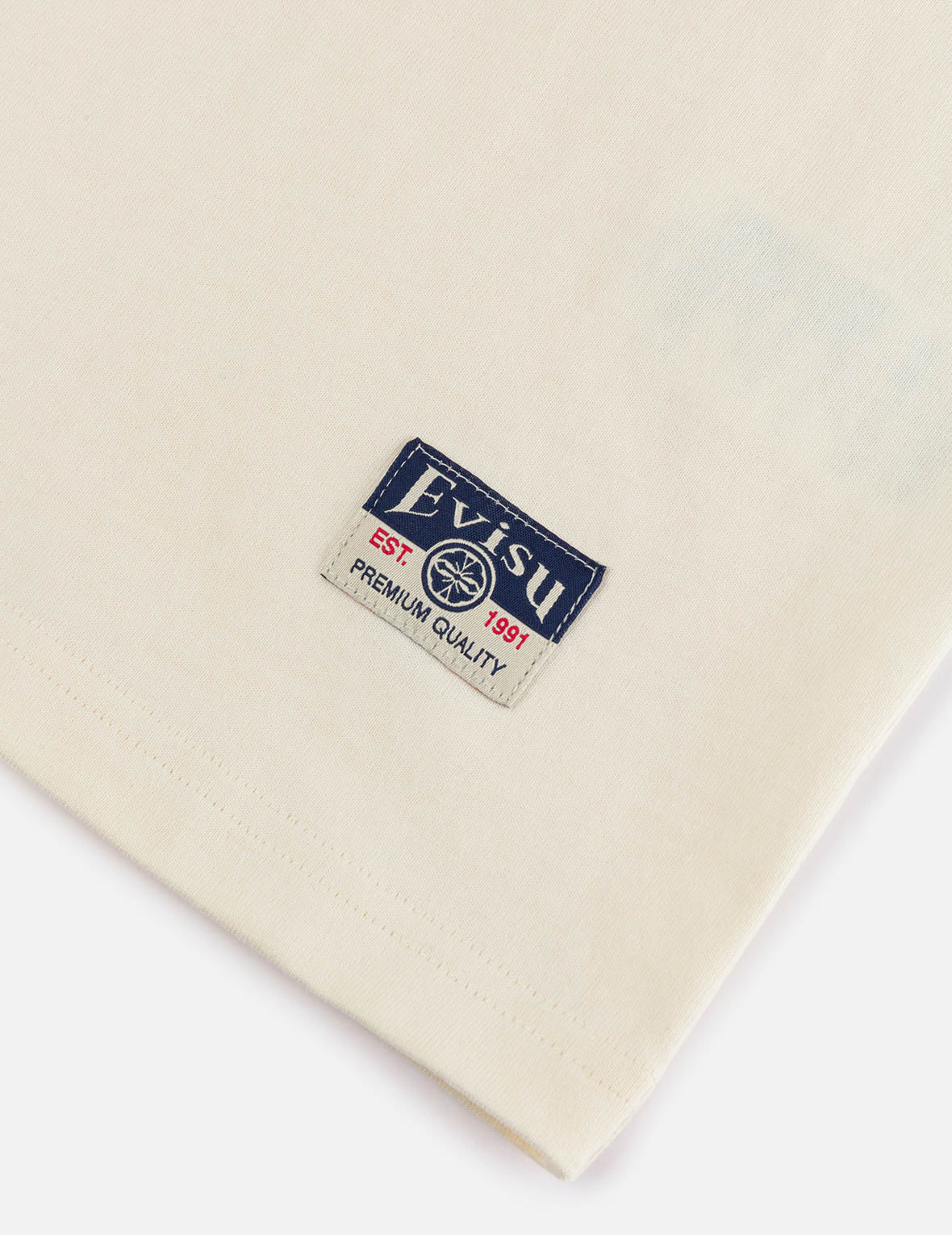 海鸥织锦贴布常规版型T恤