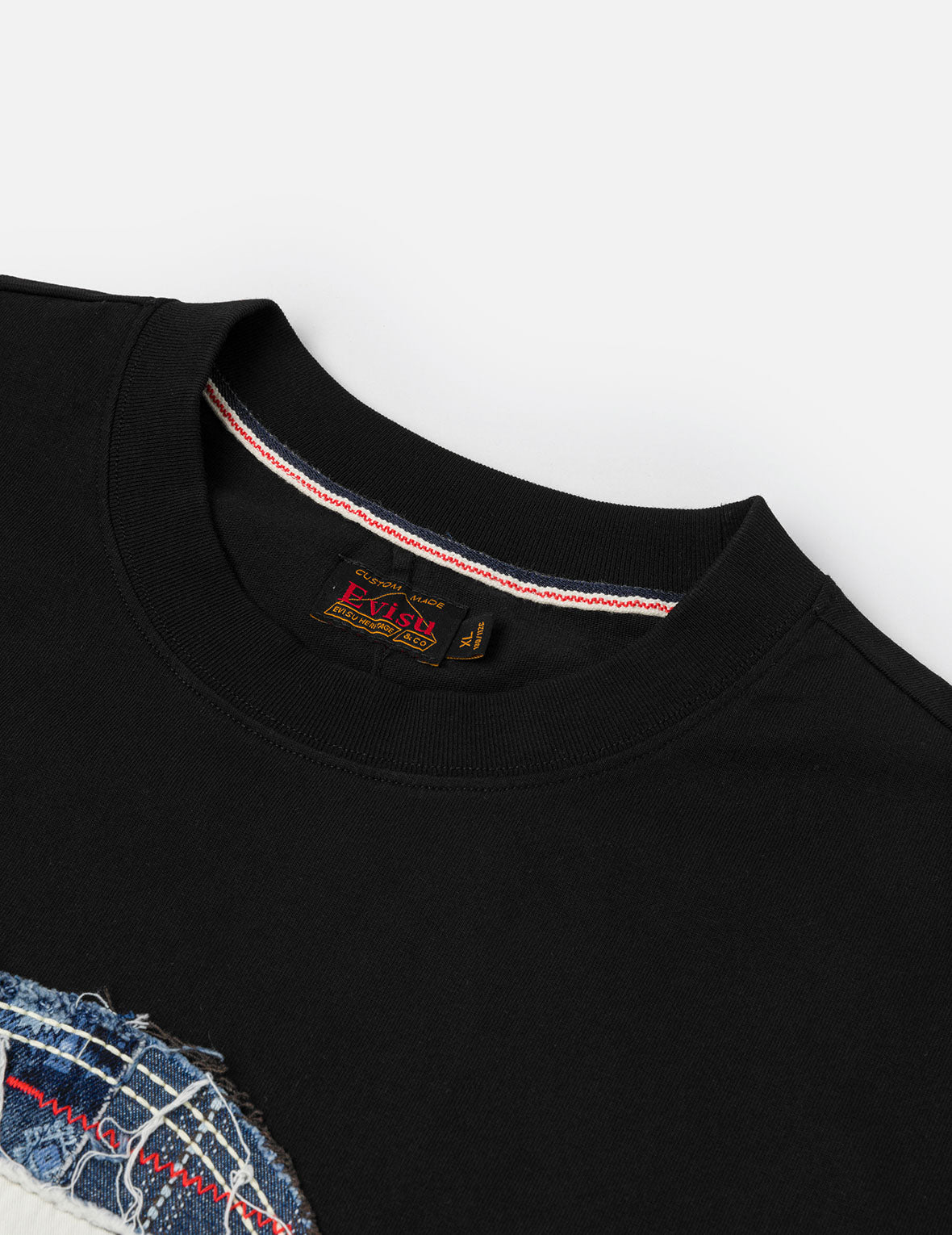 Sashiko Daruma and Seagull Relax Fit T-Shirt