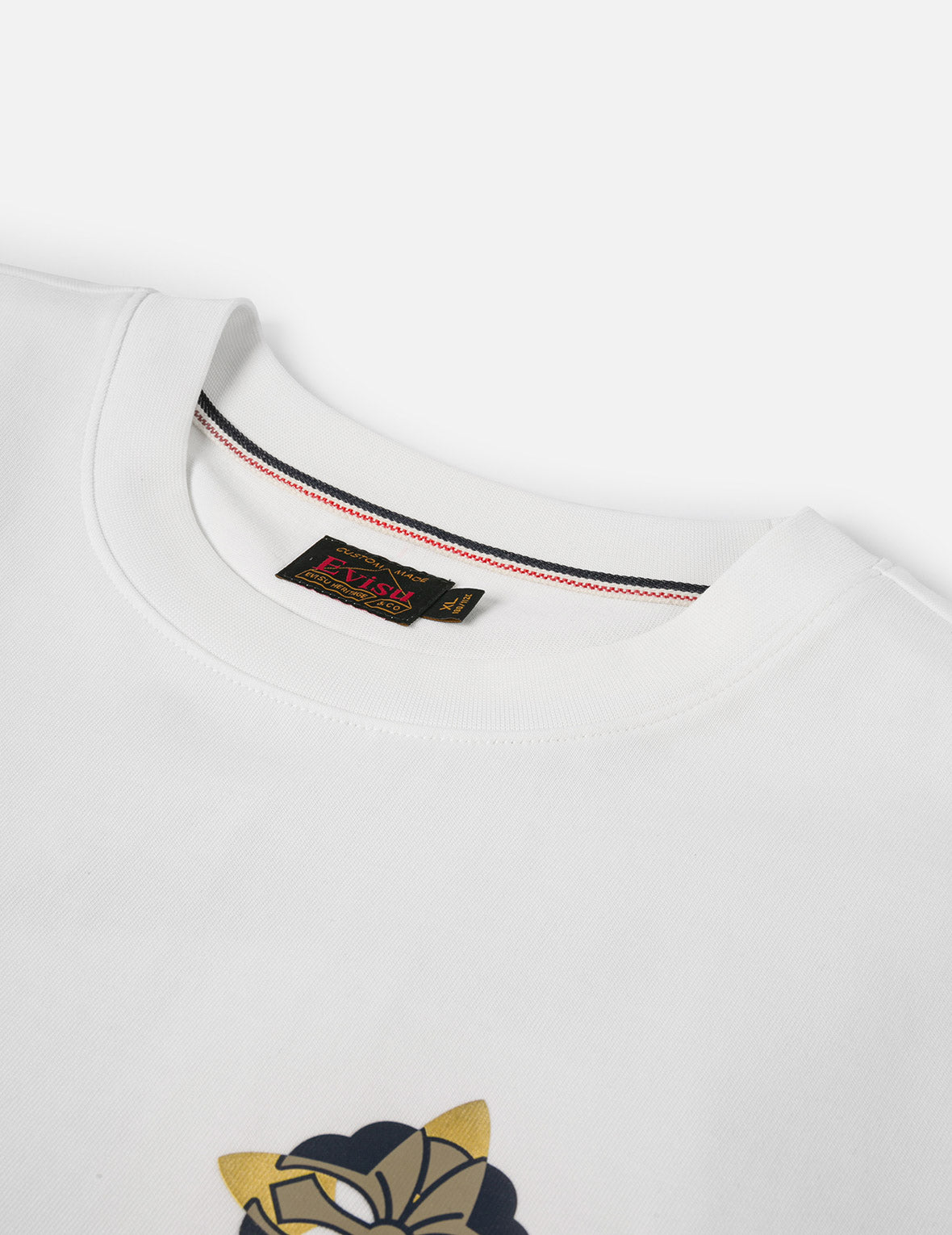 Crane Flying Wings with Daicock Print Loose Fit T-Shirt