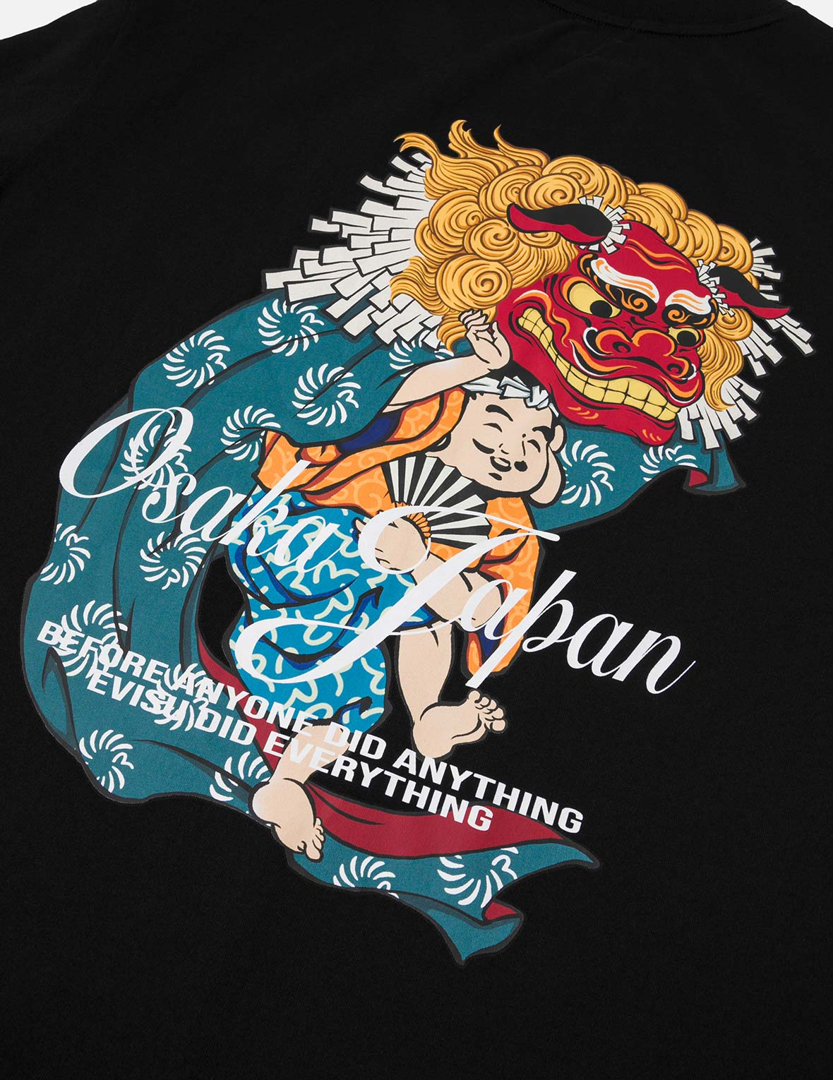 Godhead Lion Dance Print Relax Fit T-Shirt – EVISU