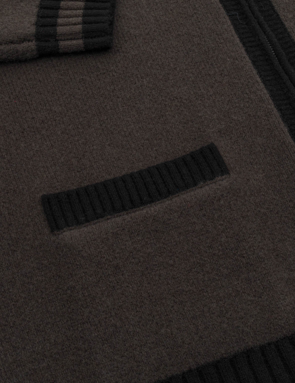 Before Anyone Did Anything Knit Zip Jacket