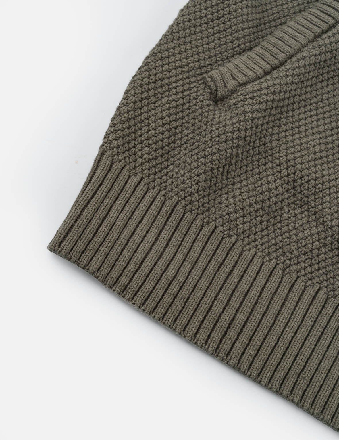 Seagull & Evisu Logo Knit Zip Cardigan