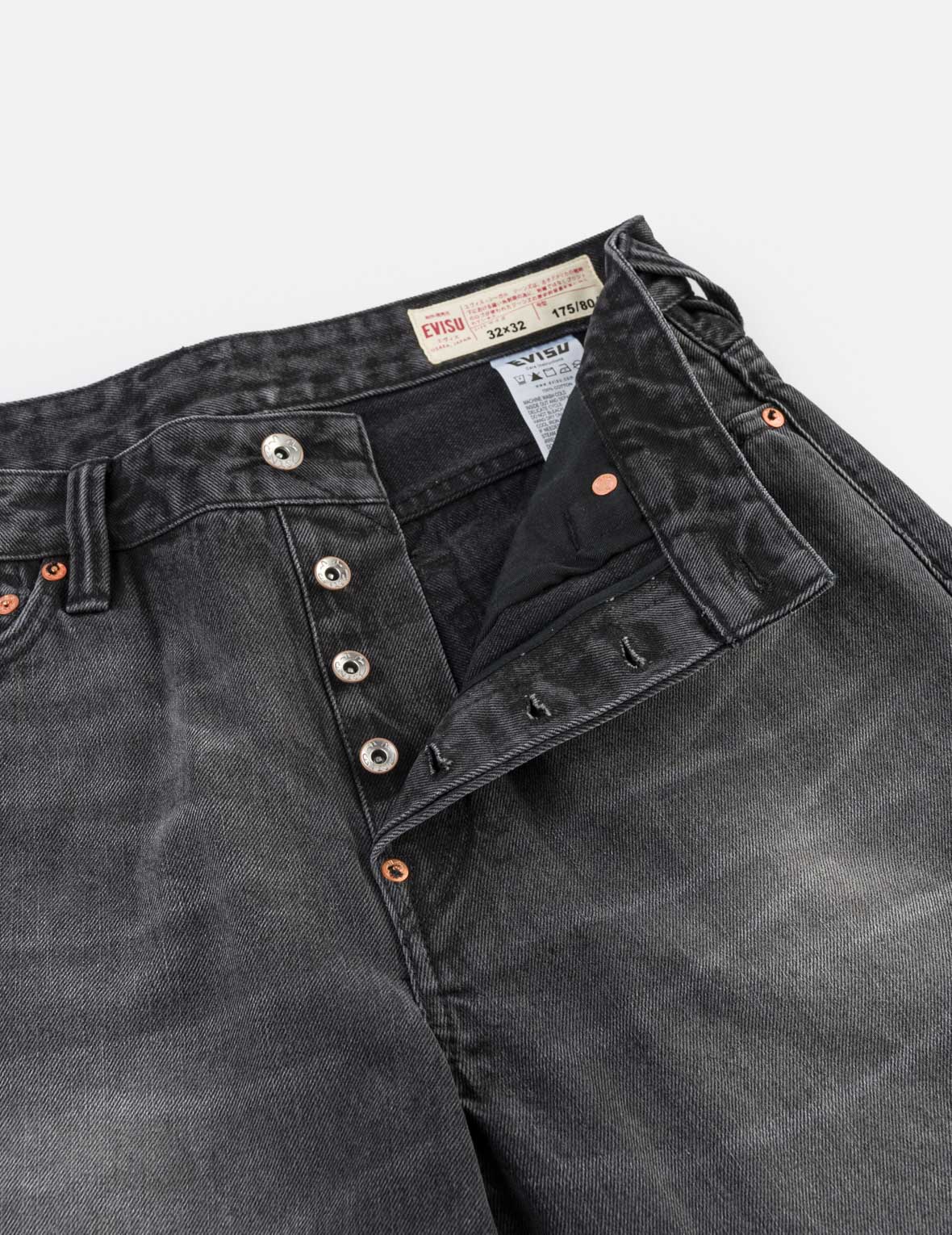Faded Daicock Print Relax Fit Jeans #2030