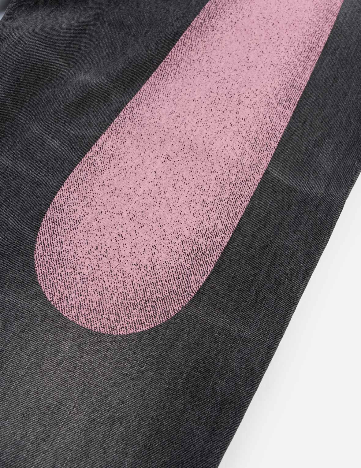 Faded Daicock Print Relax Fit Jeans #2030