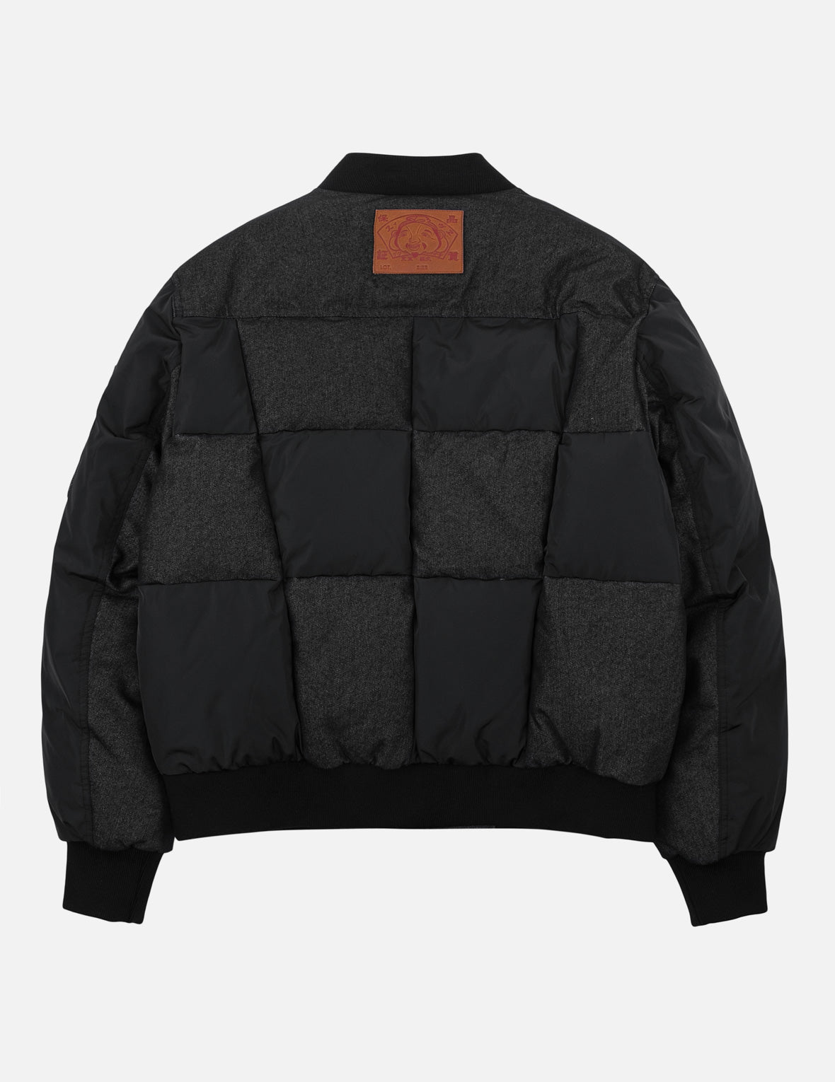 Seagull Grid-Quilted Down Bomber Jacket
