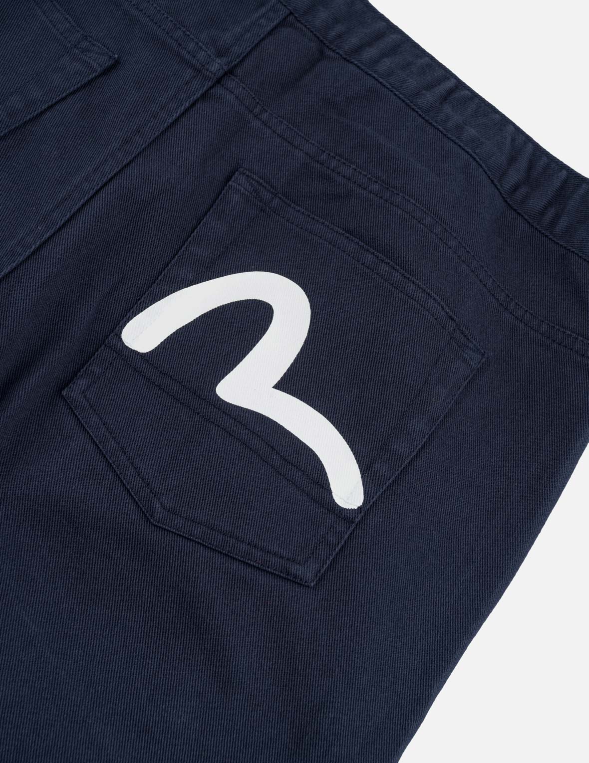 Back Seagull Print Chino Pants