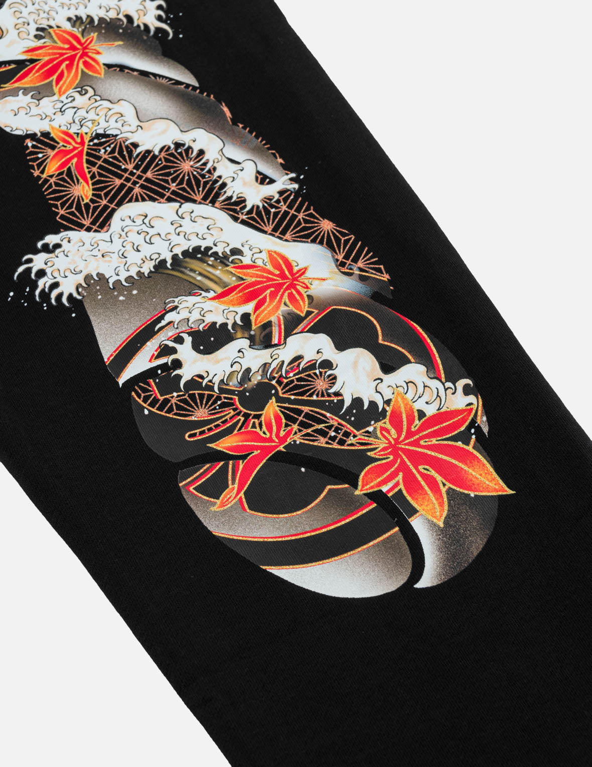 大M秋意印花运动裤